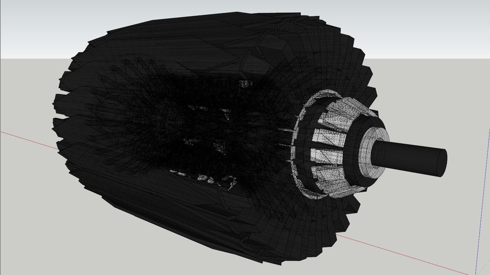EM Engine 3D model_2