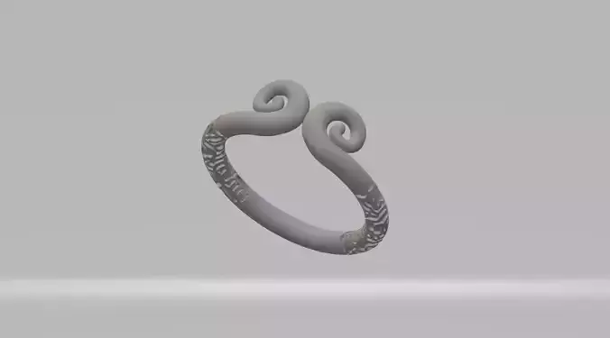 Sun Wukong Monkey King Ring 3D Model 3D print model