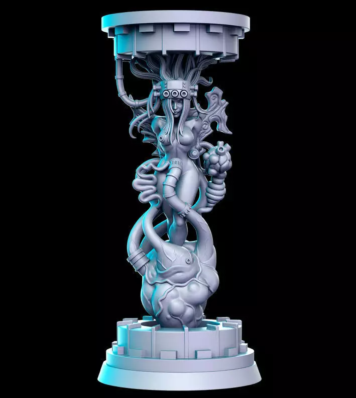 Jenova Final Fantasy 32mm Pre-supported 3D print model_0