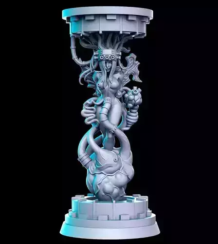 Jenova Final Fantasy 32mm Pre-supported 3D print model