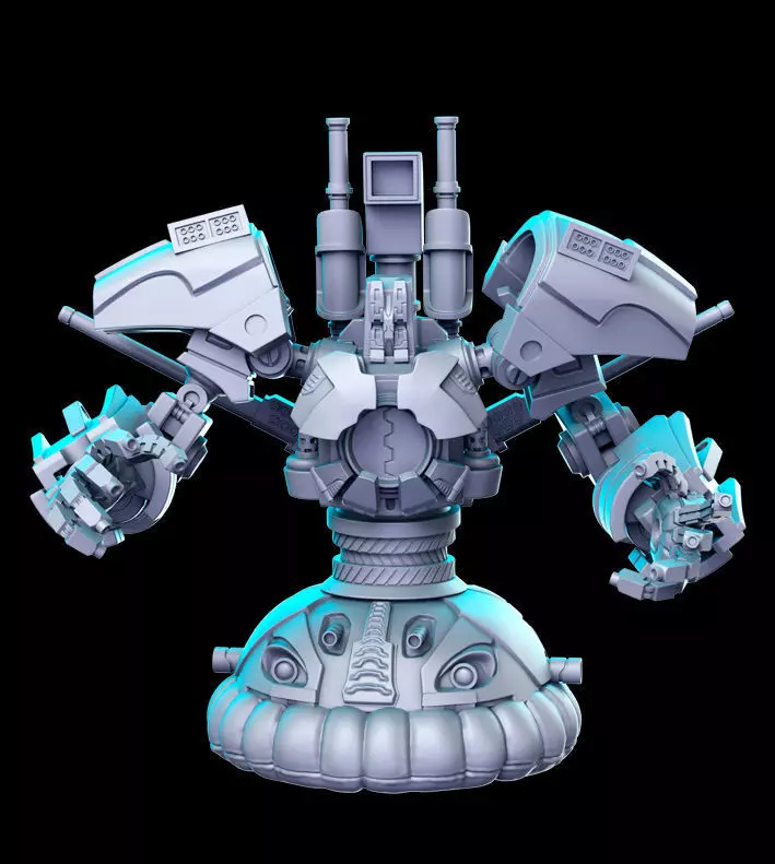 Airbuster Final Fantasy 32mm Pre-supported 3D print model
