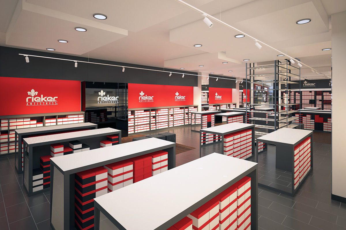 Shoe store interior 3D model_3