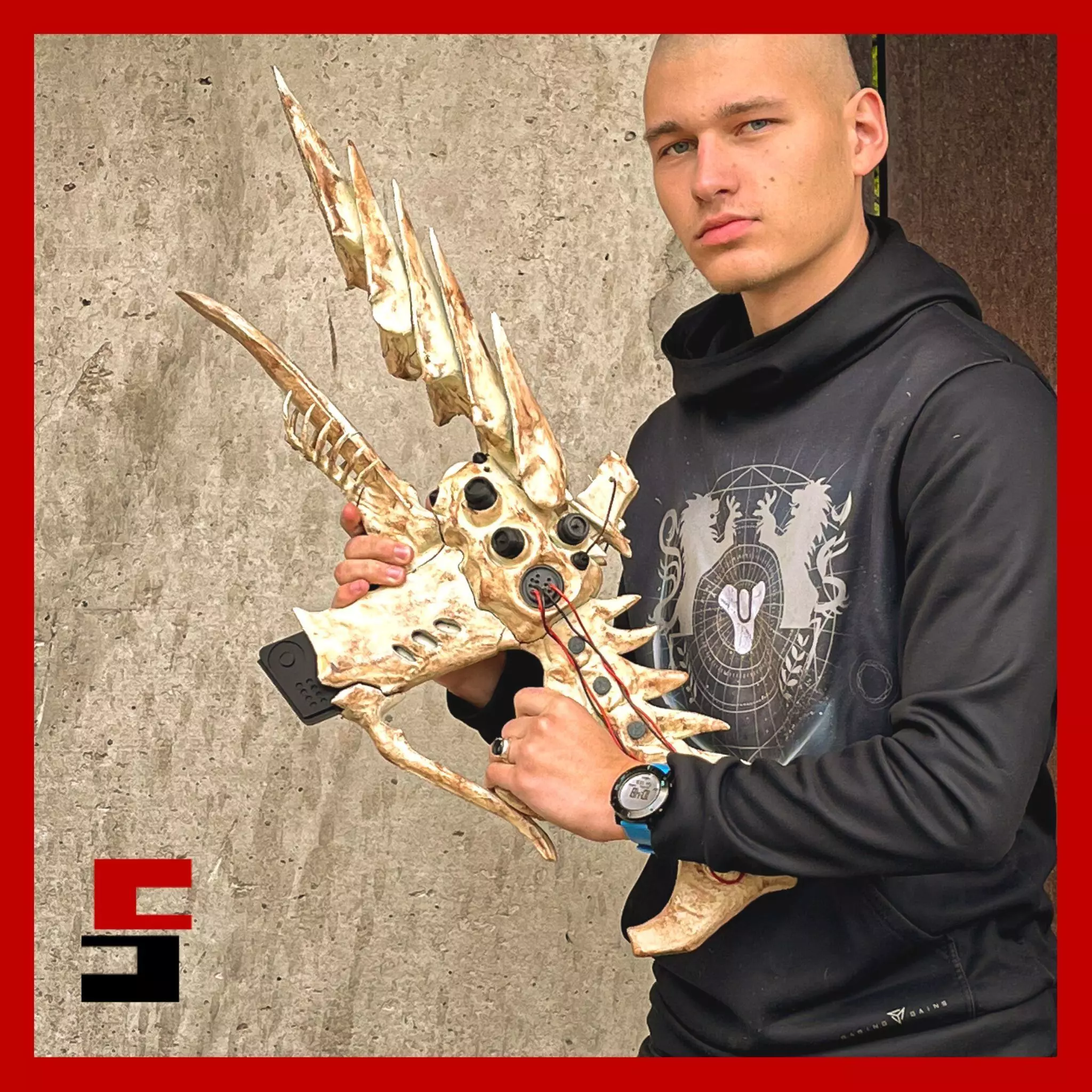 Destiny 2 1000 Voices Prop Cosplay Replica One Thousand Voices 3D print model_0