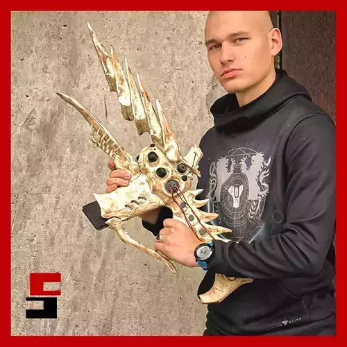 Destiny 2 1000 Voices Prop Cosplay Replica One Thousand Voices 3D print model