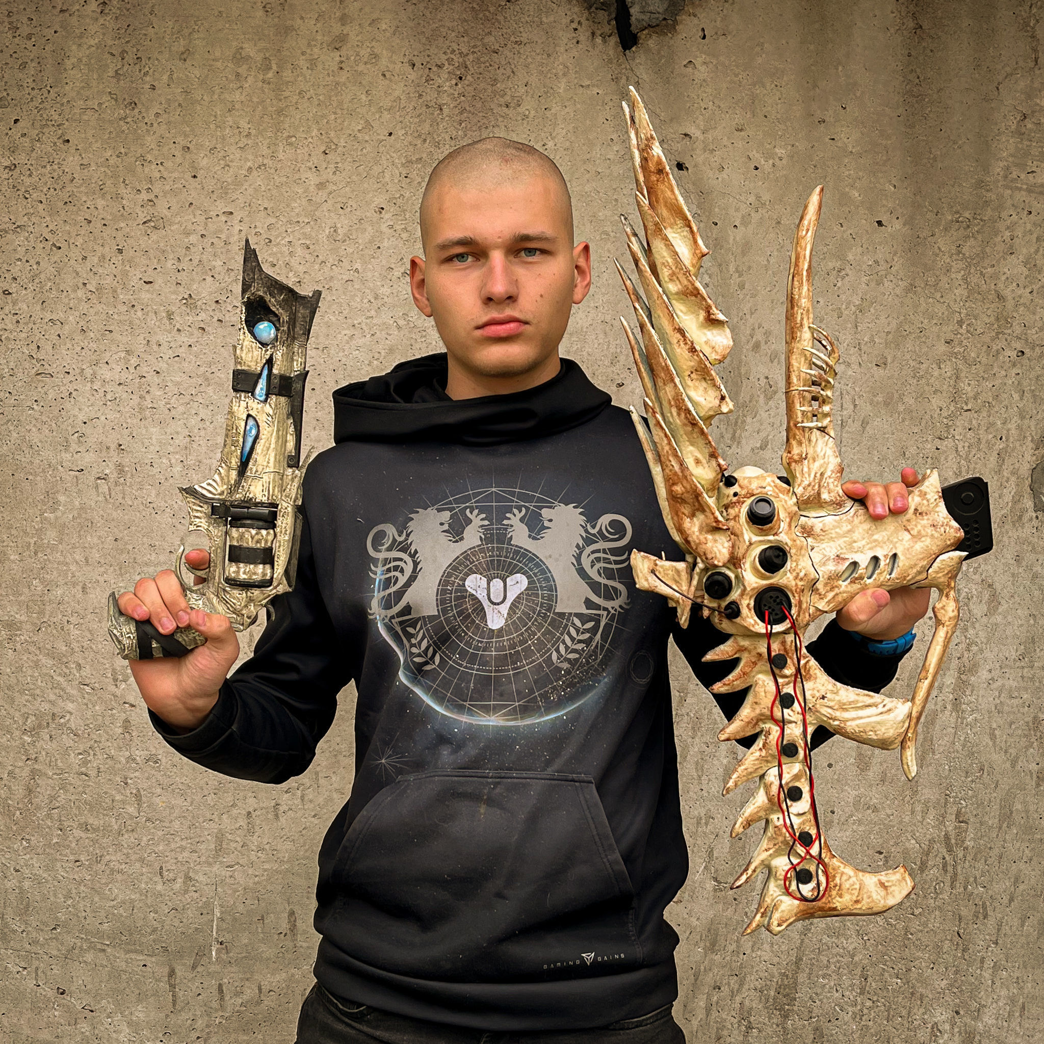 Destiny 2 1000 Voices Prop Cosplay Replica One Thousand Voices 3D print model_29