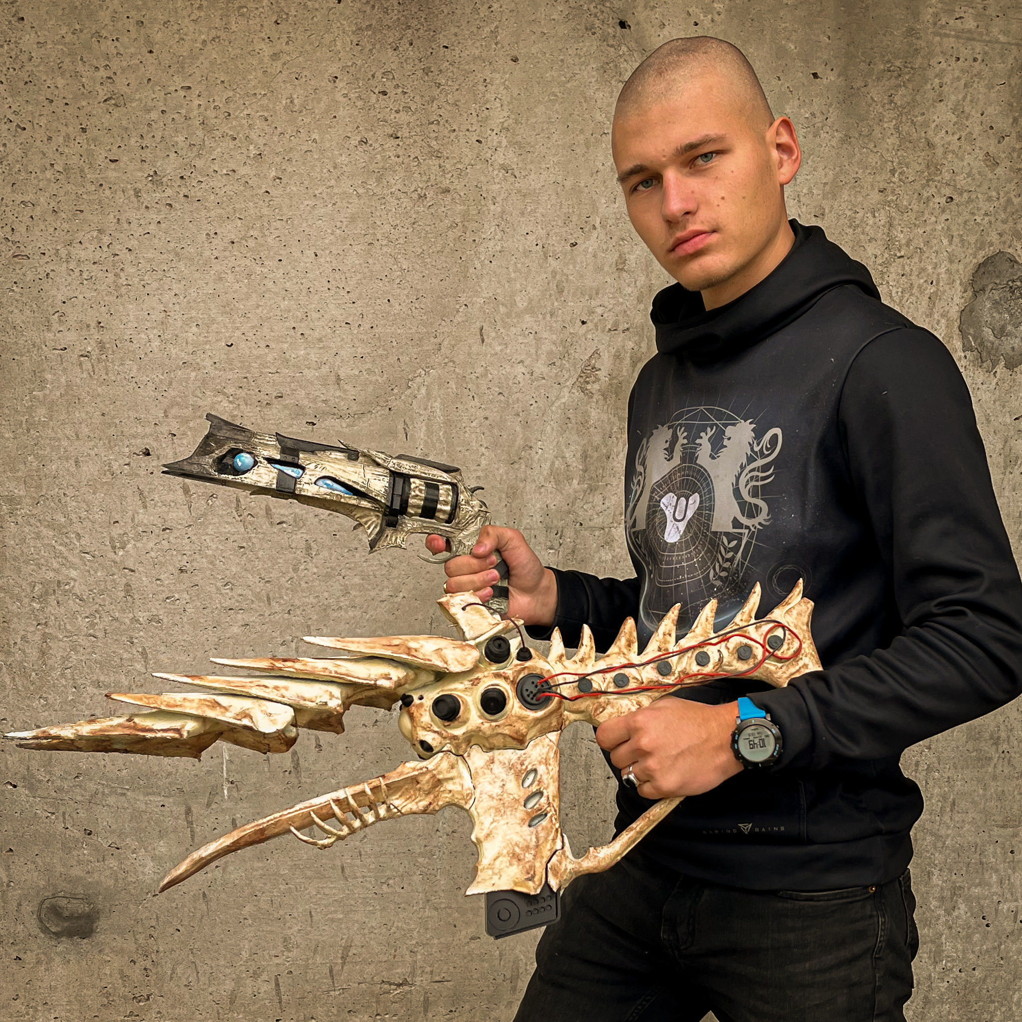 Destiny 2 1000 Voices Prop Cosplay Replica One Thousand Voices 3D print model_13