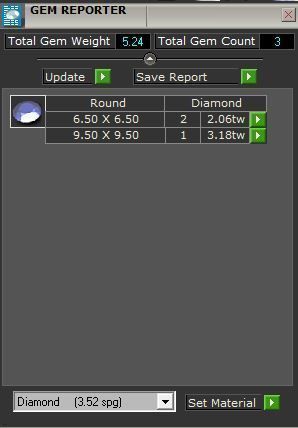 Decorative Setting Diamond Ring 1830 3D print model 3D print model_8