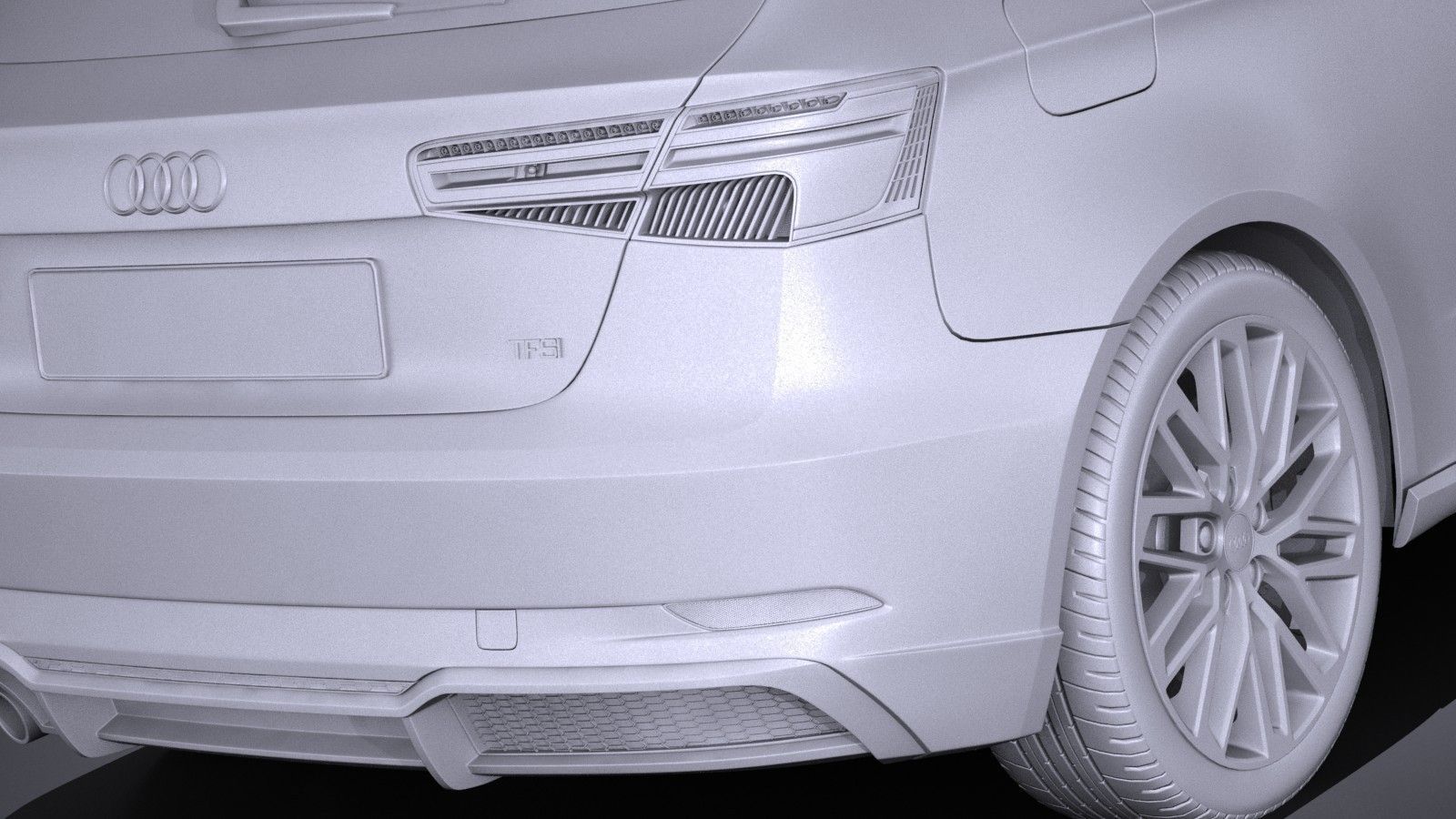 Audi A3 2017 3-door 3D model_10