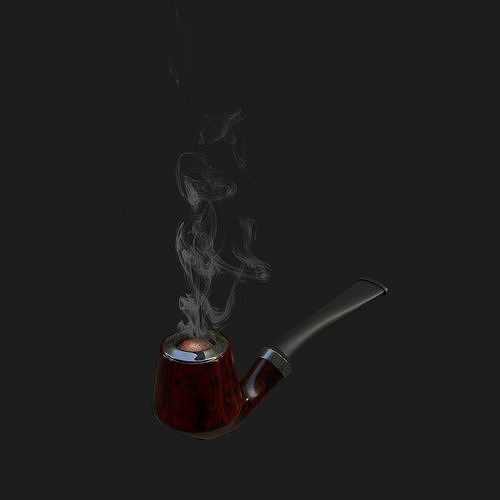 Smoking Pipe 3D model