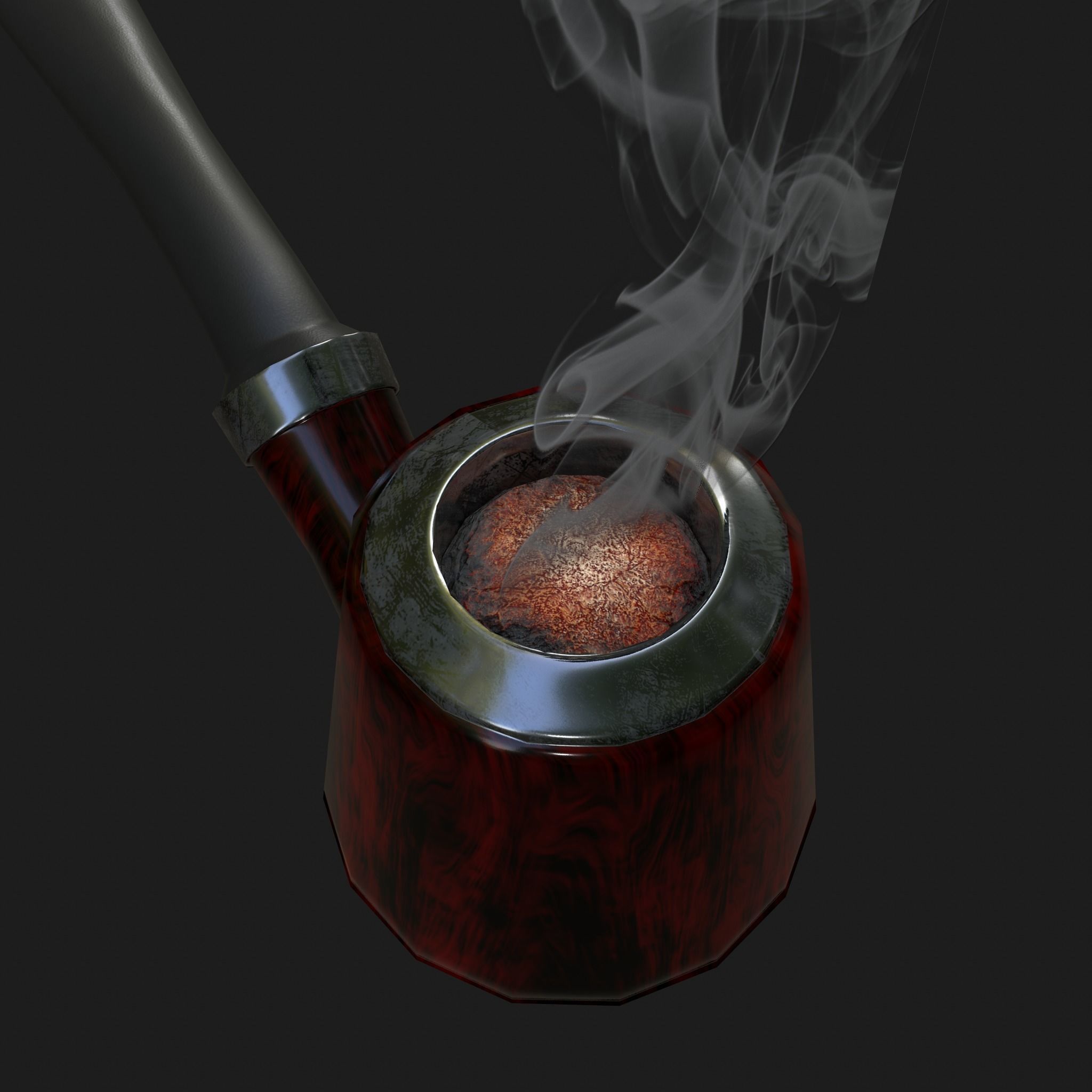 Smoking Pipe 3D model_9