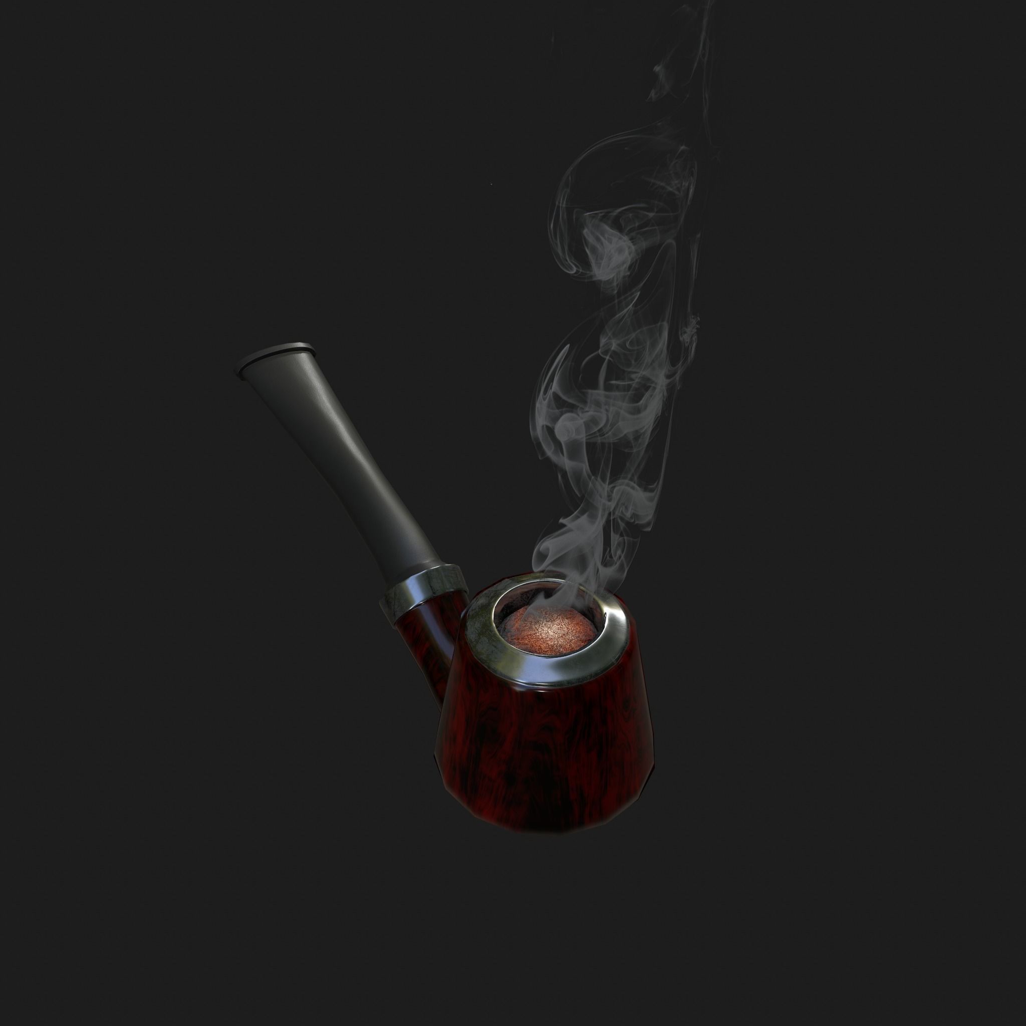 Smoking Pipe 3D model_3