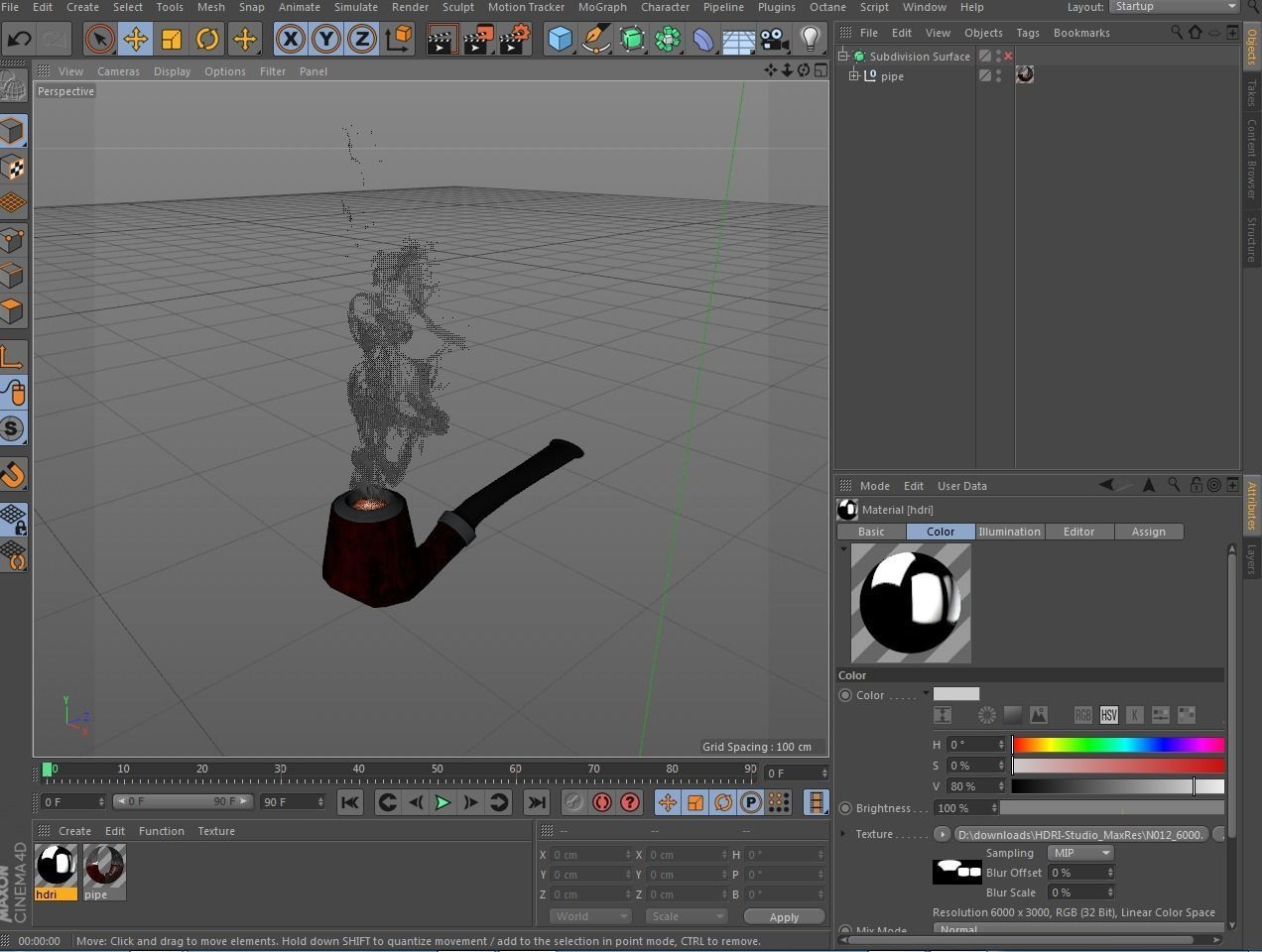 Smoking Pipe 3D model_16