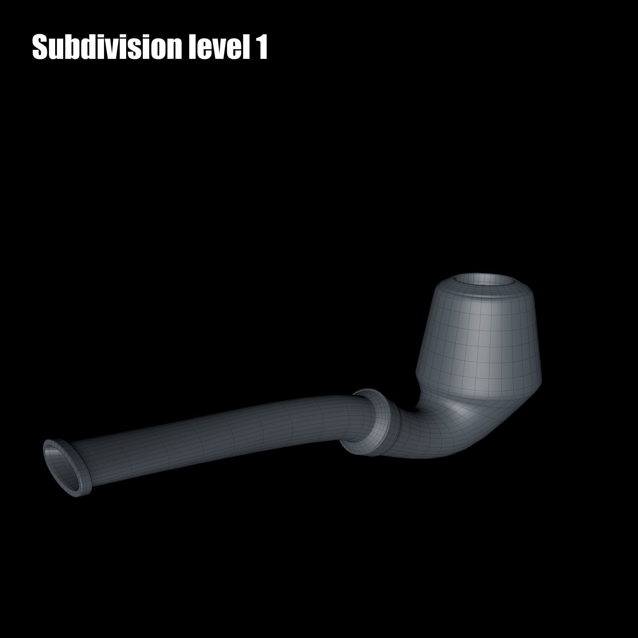 Smoking Pipe 3D model_14