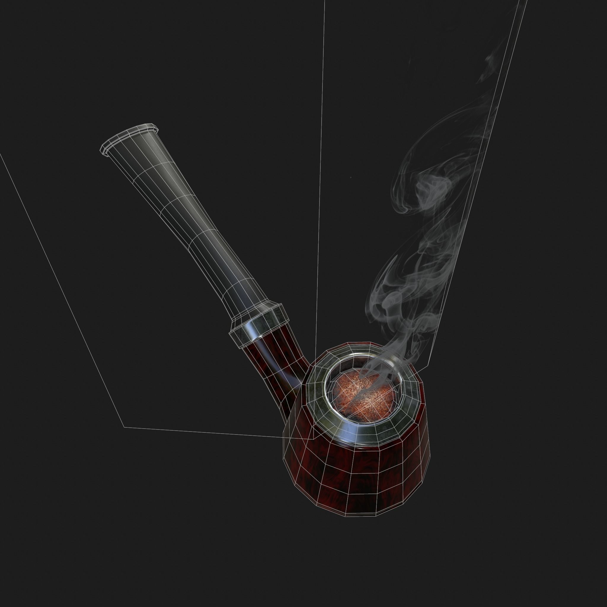 Smoking Pipe 3D model_11