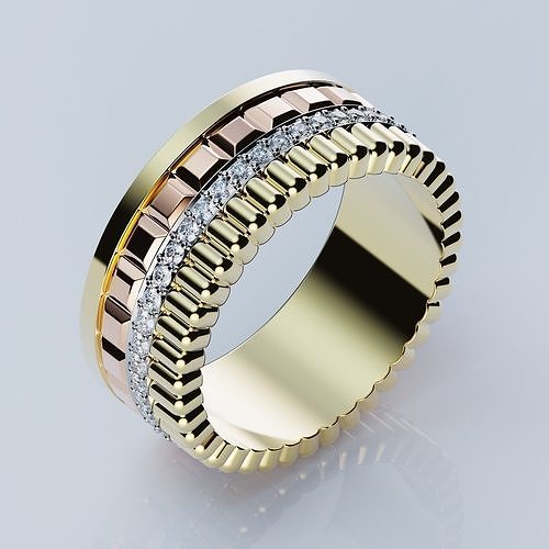  Style Ring 001 3D print model