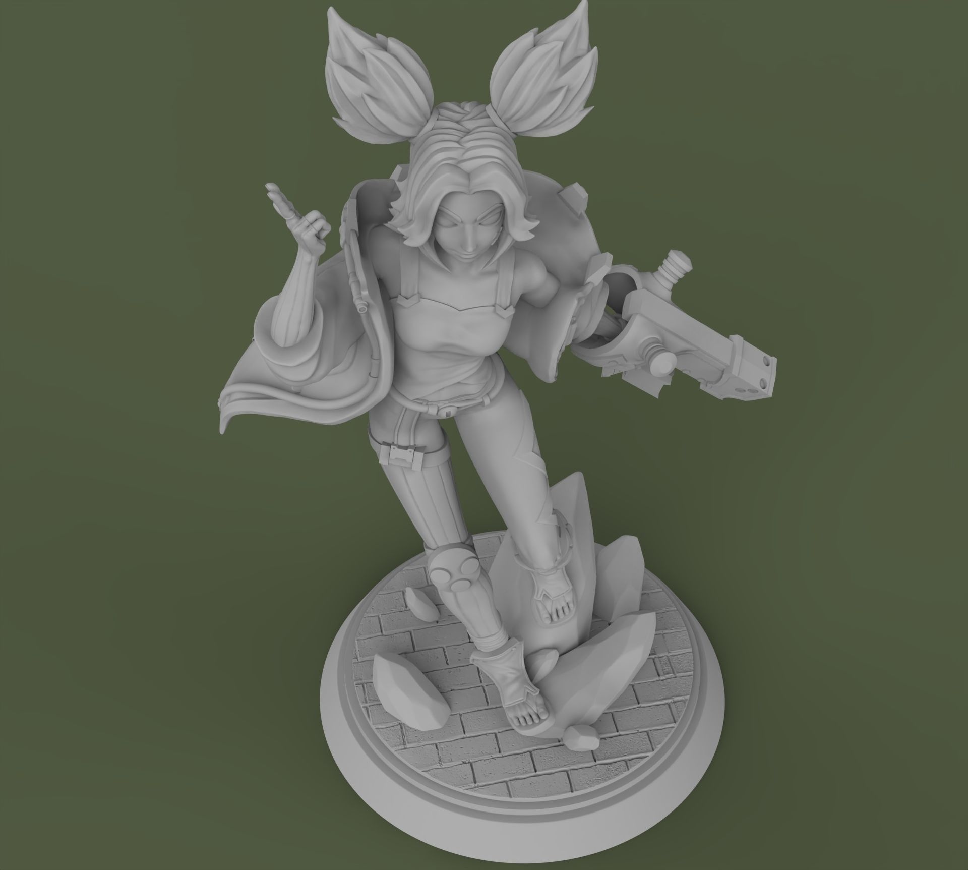 Zeri League of Legends 3D print model_6