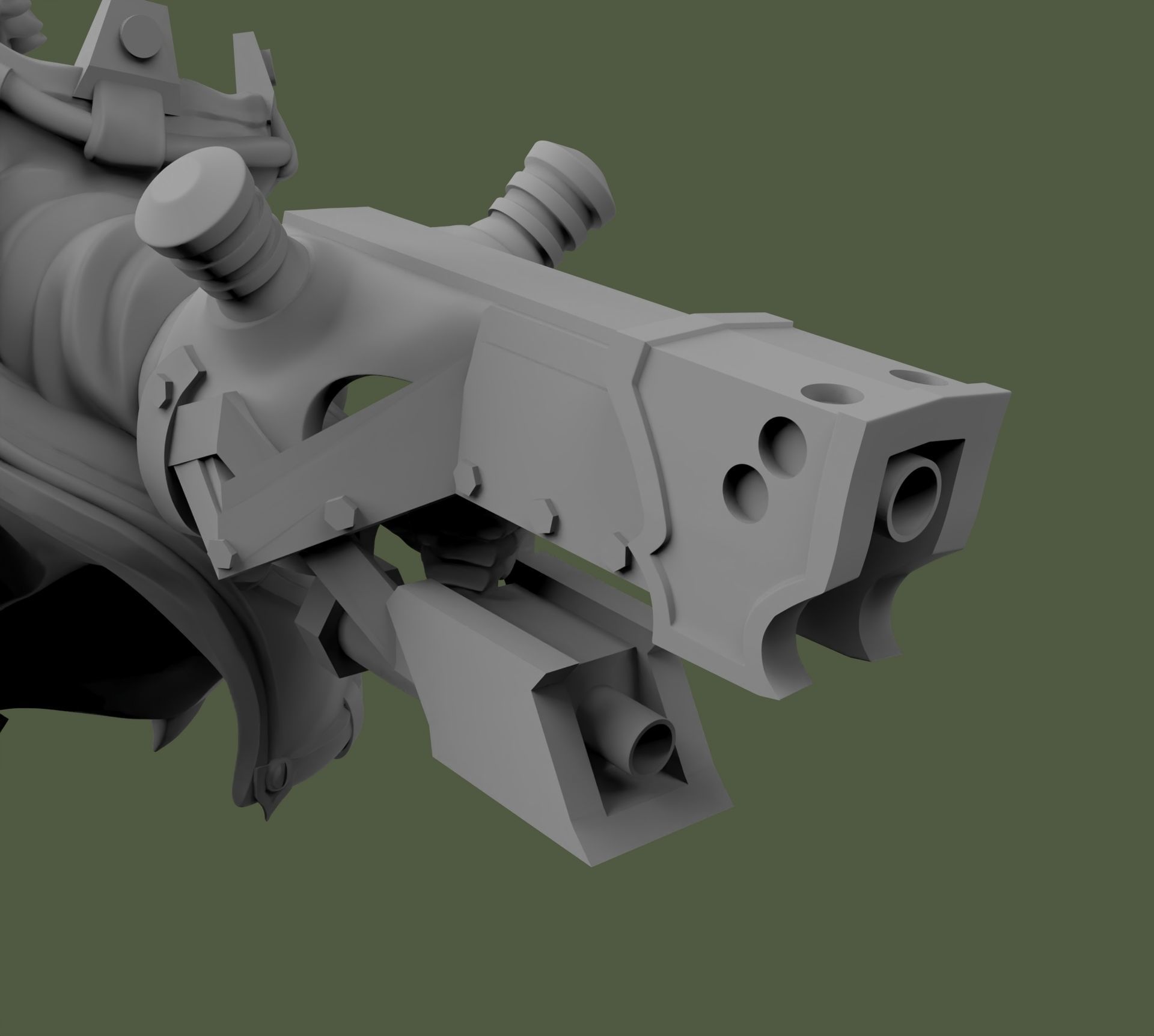 Zeri League of Legends 3D print model_8