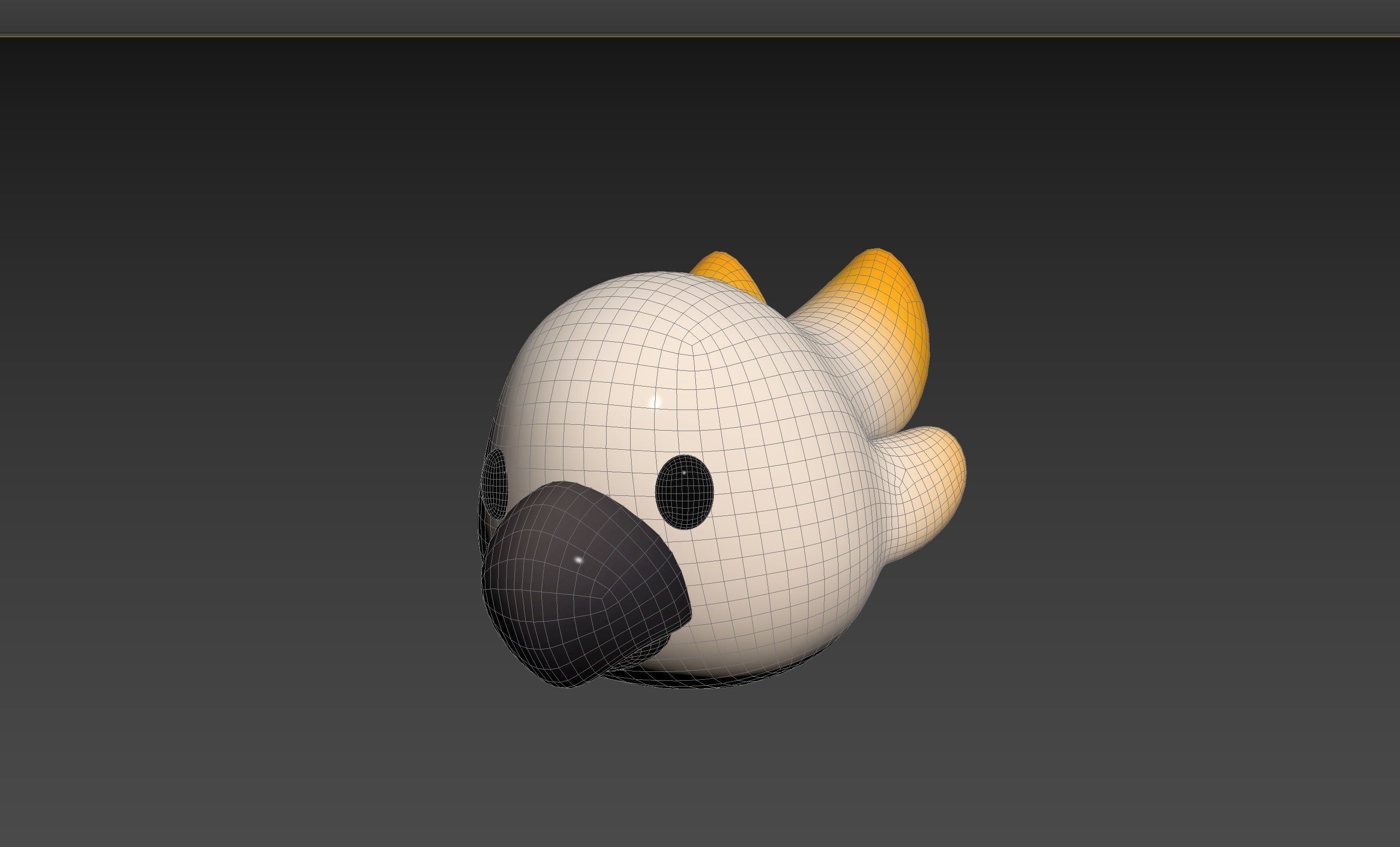 Prop167 Cockatoo Head 3D model_12