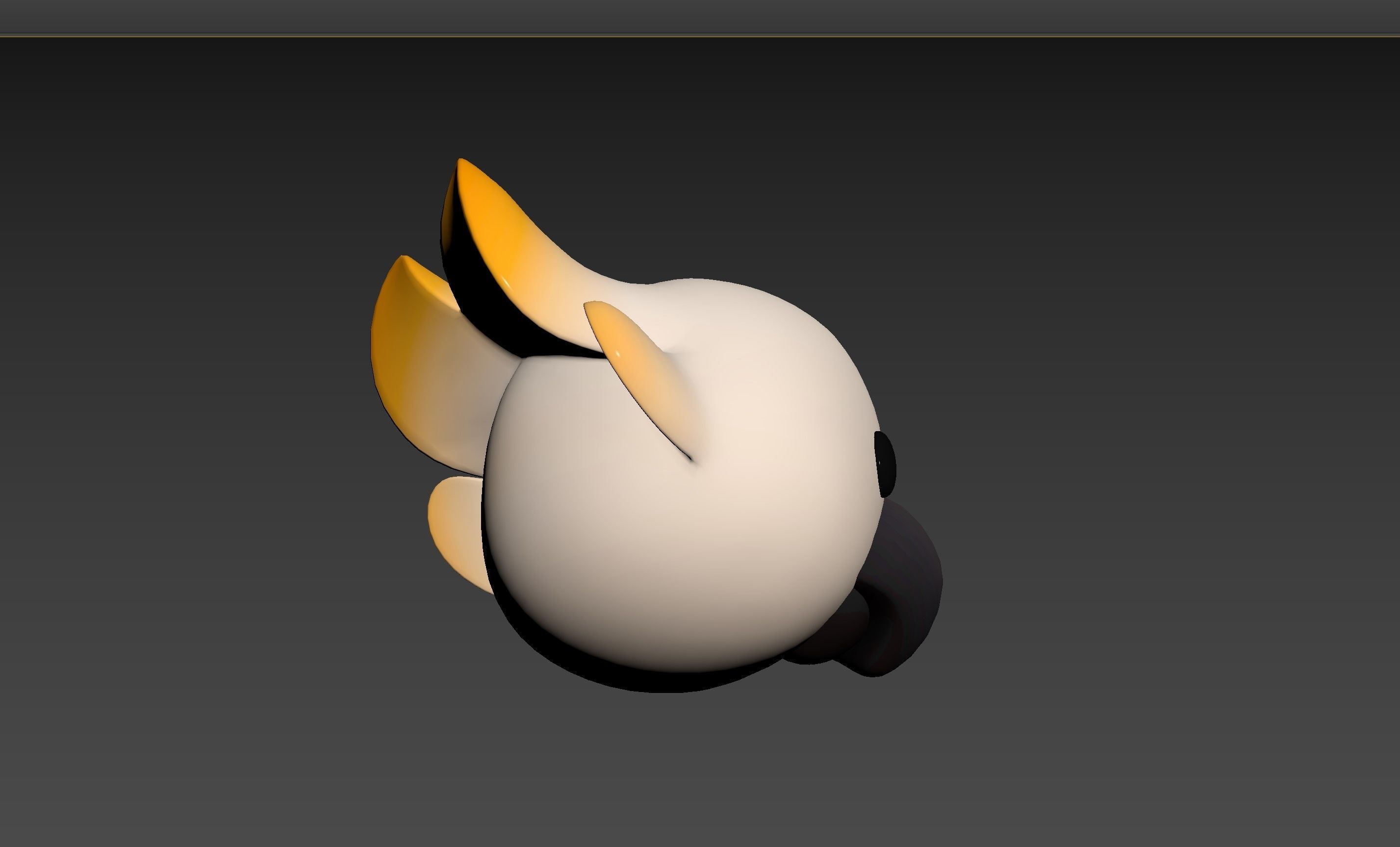 Prop167 Cockatoo Head 3D model_18