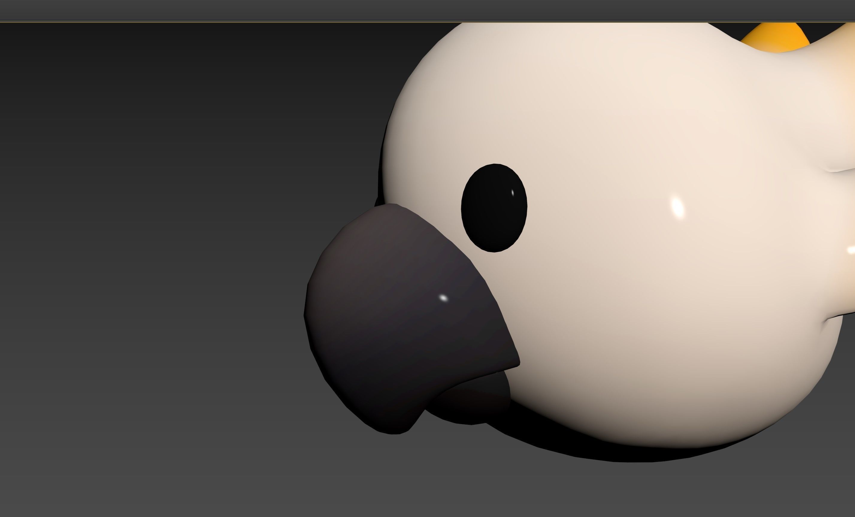 Prop167 Cockatoo Head 3D model_26