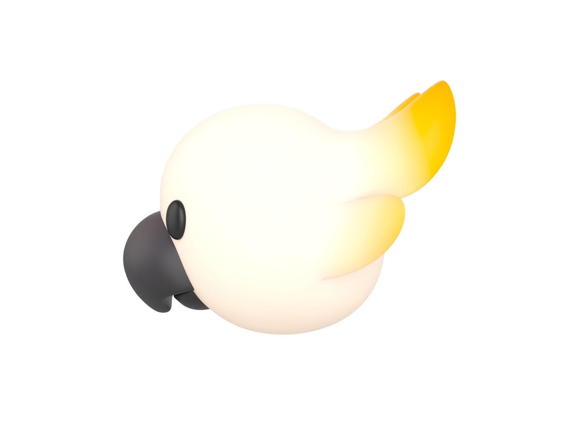 Prop167 Cockatoo Head 3D model_7