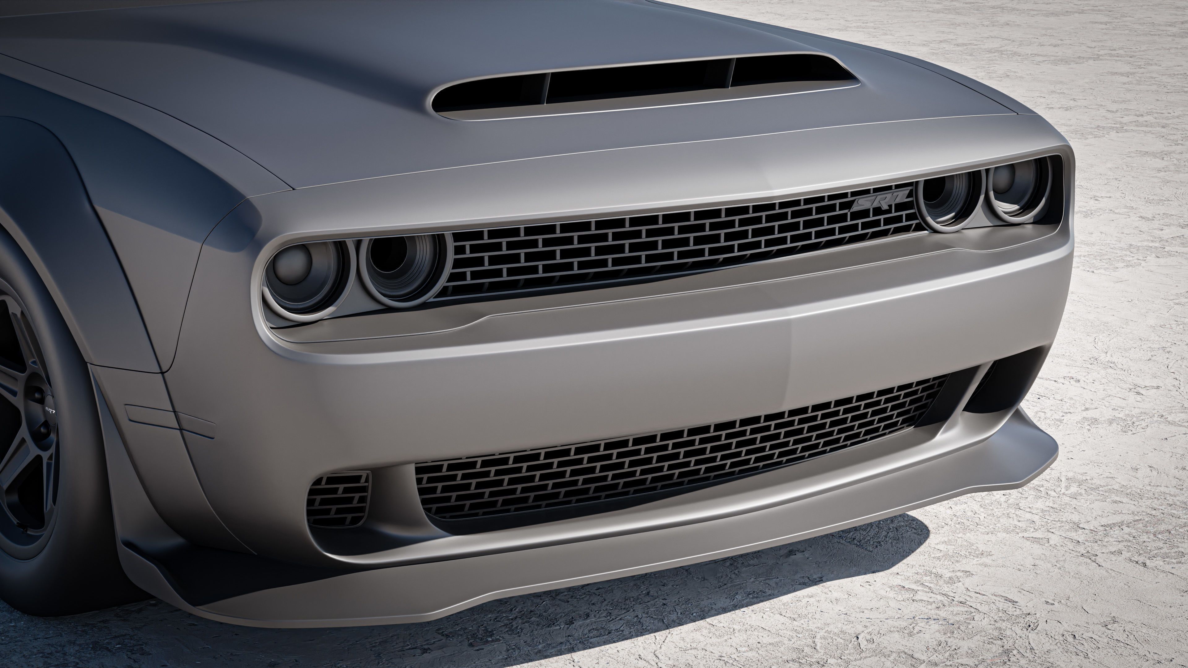 Dodge Demon 2022 3D model_16