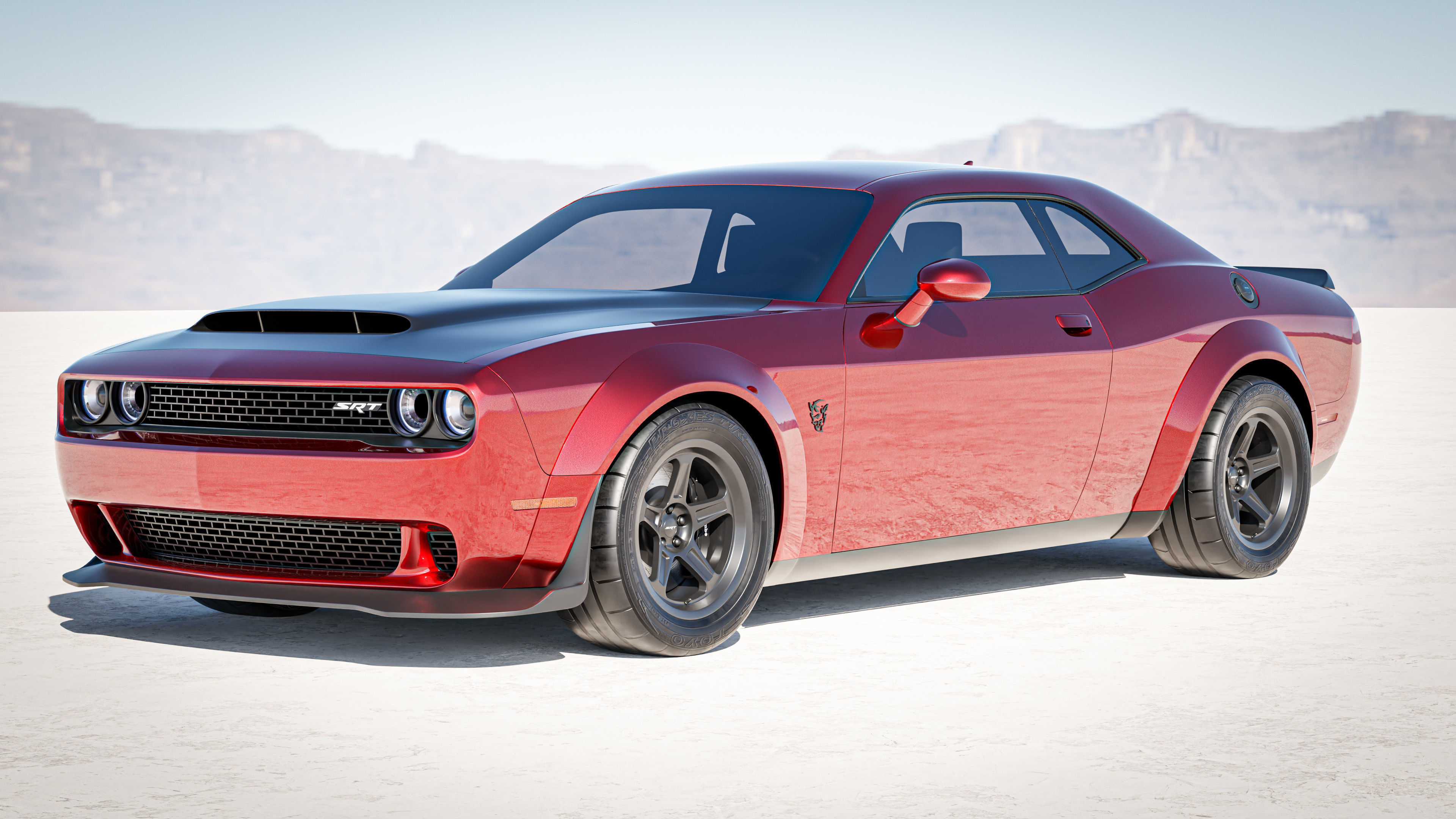 Dodge Demon 2022 3D model_1