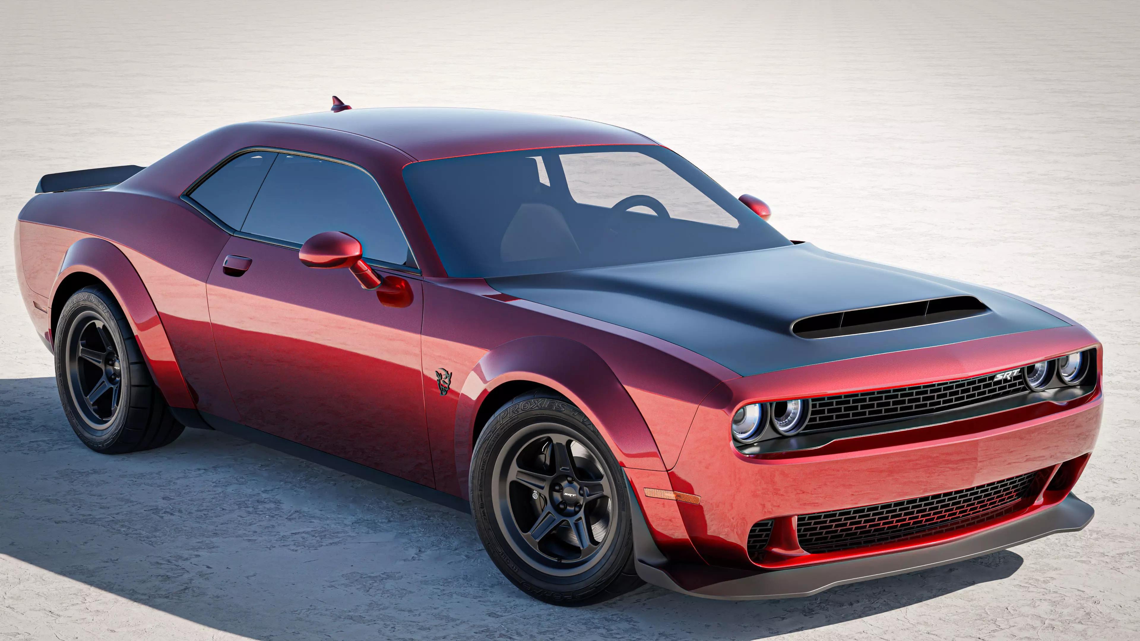 Dodge Demon 2022 3D model_0