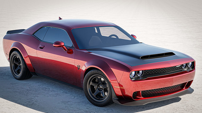 Dodge Demon 2022 3D model