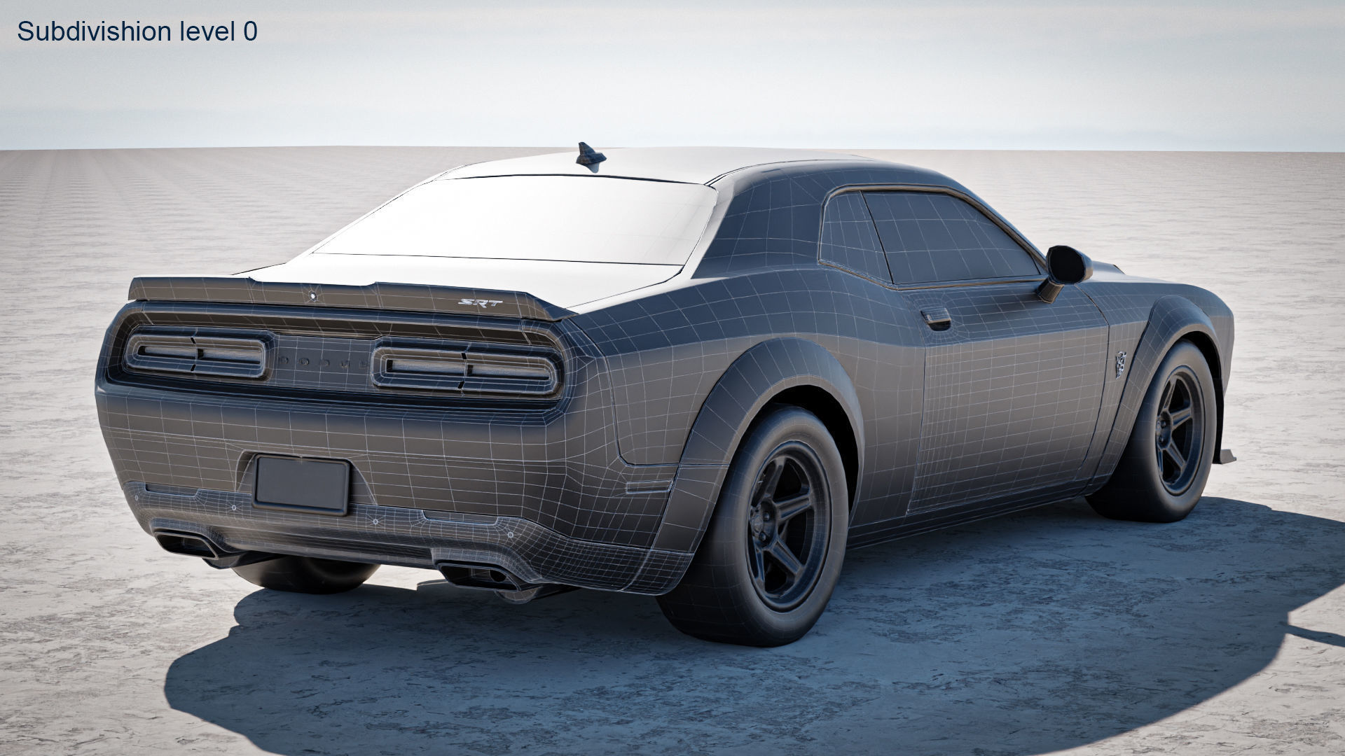 Dodge Demon 2022 3D model_32