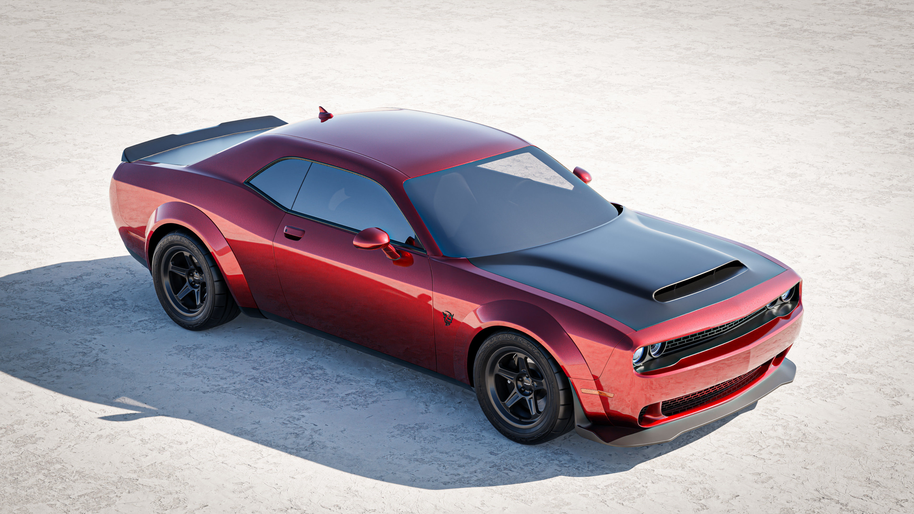 Dodge Demon 2022 3D model_8