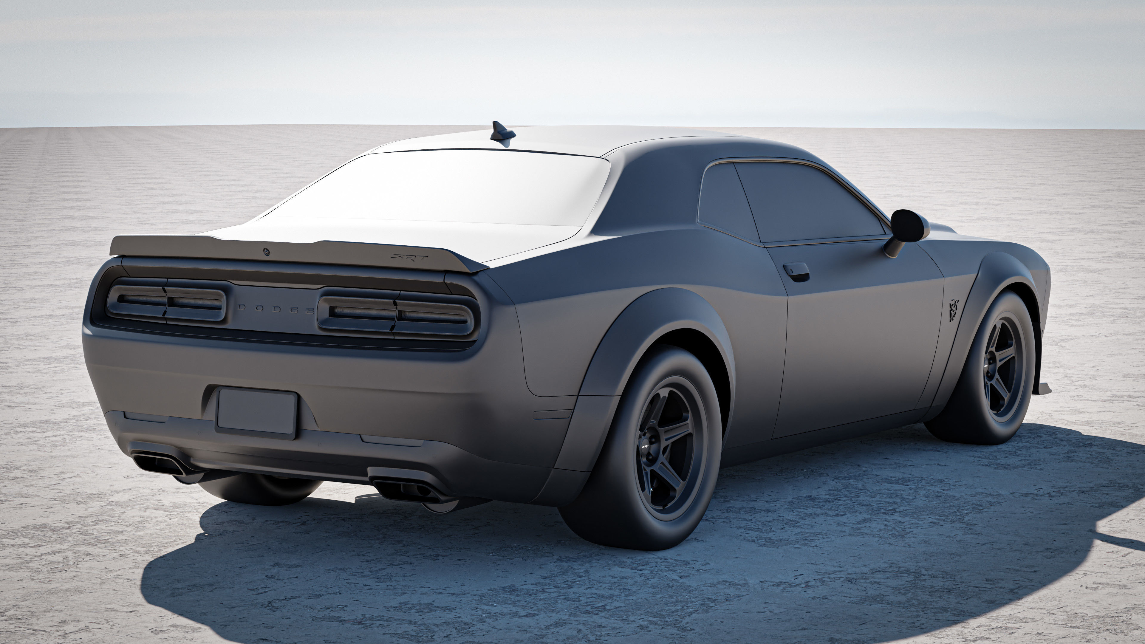 Dodge Demon 2022 3D model_14