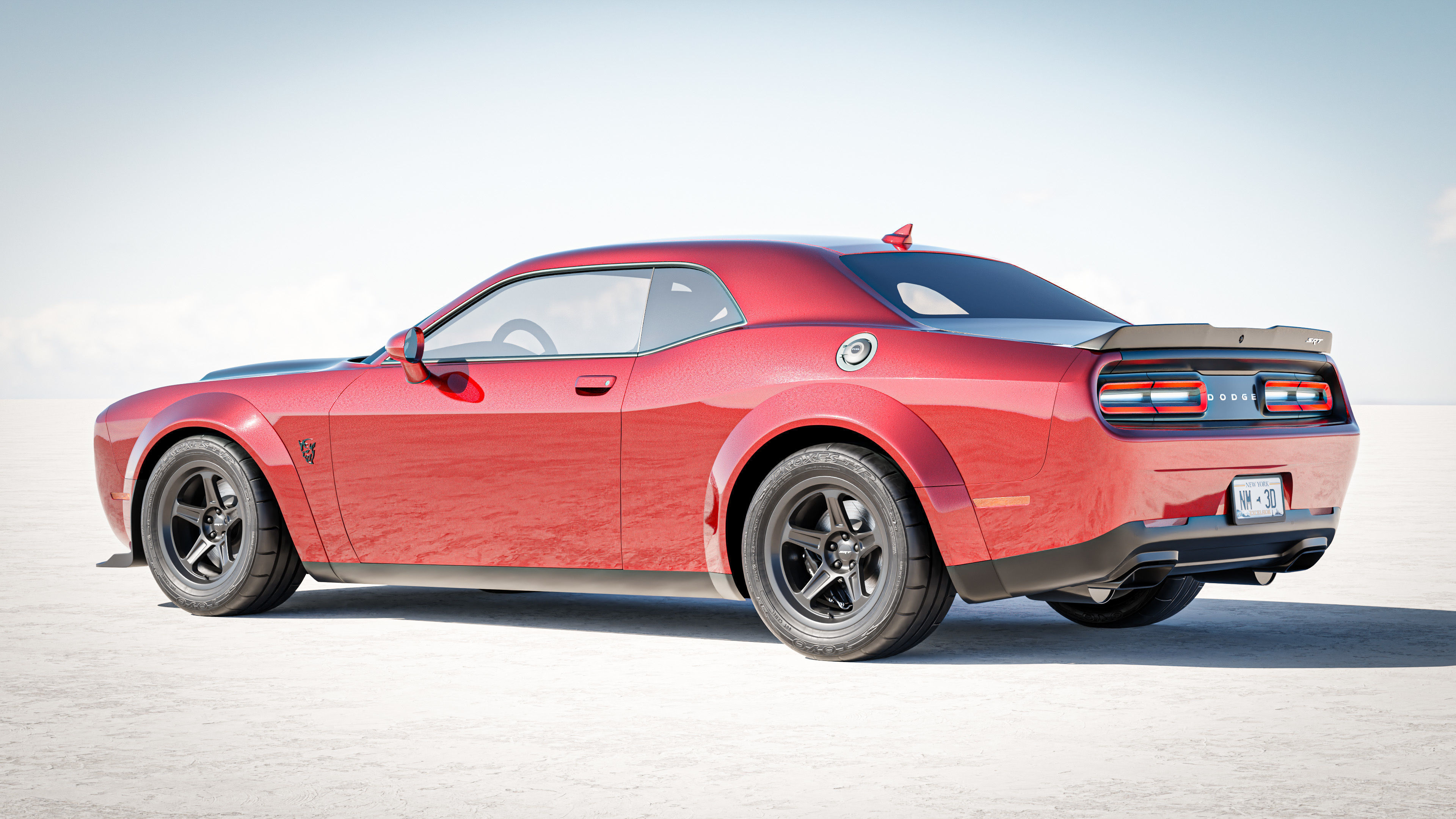 Dodge Demon 2022 3D model_11