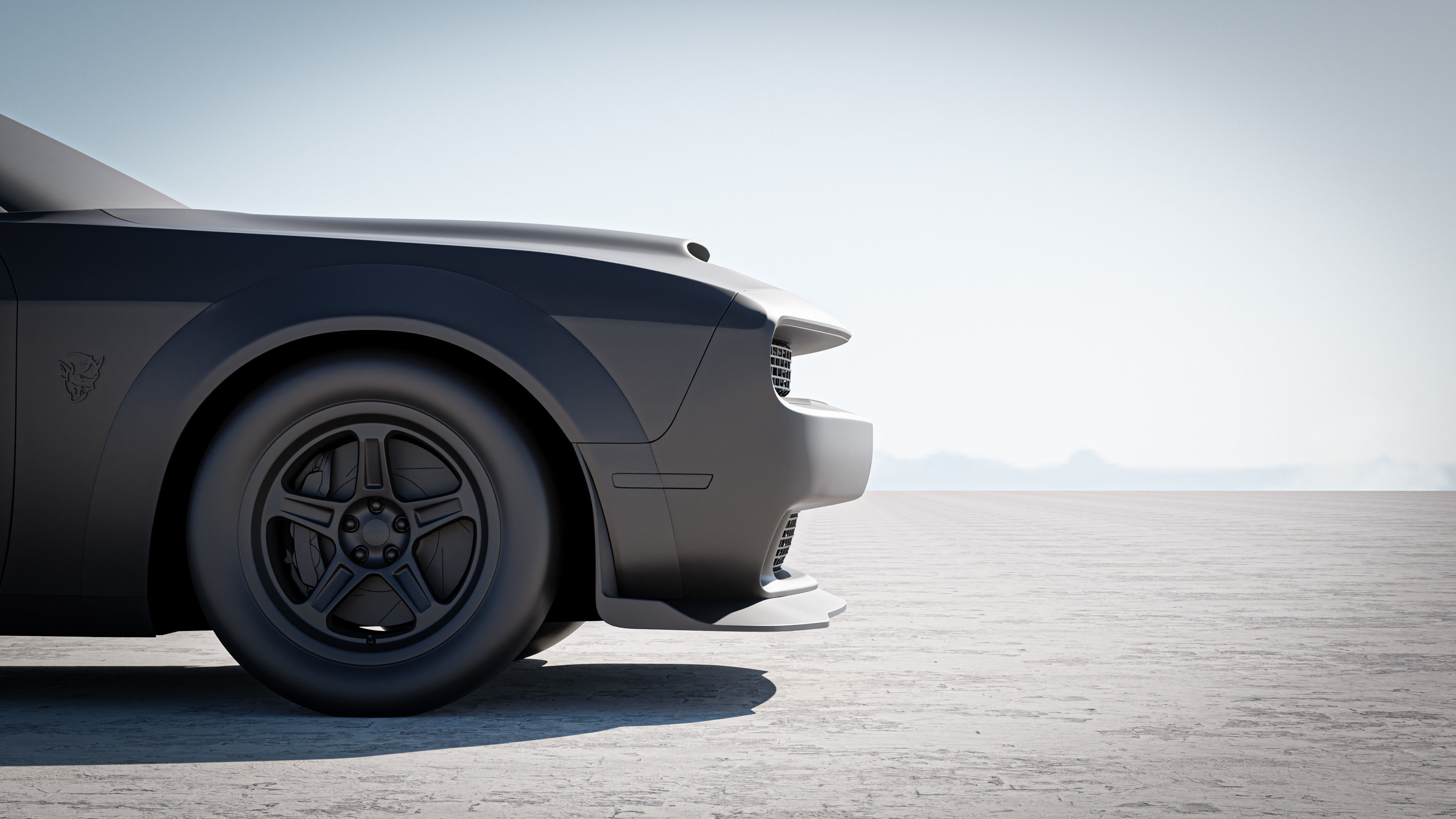 Dodge Demon 2022 3D model_21