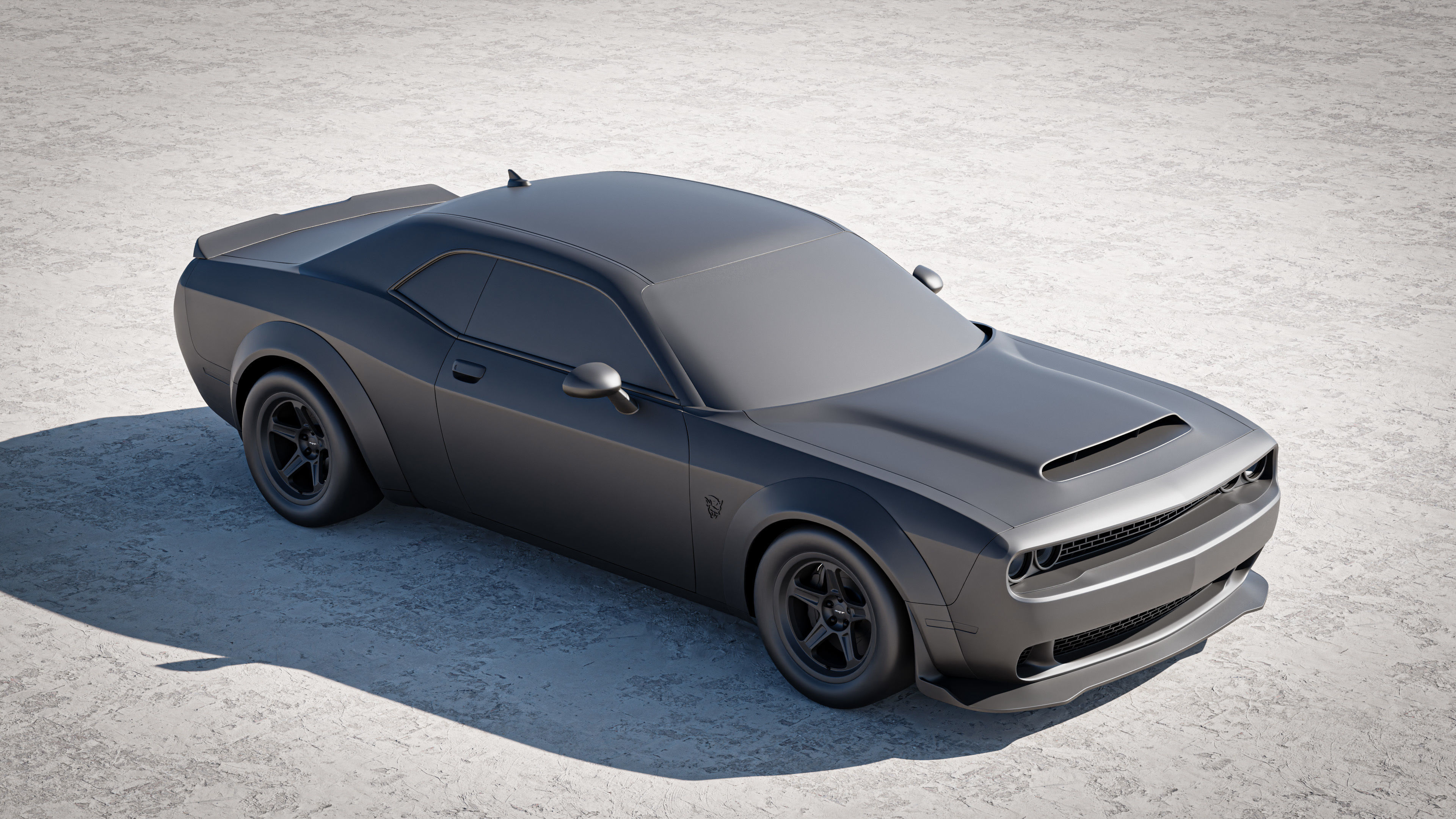 Dodge Demon 2022 3D model_20