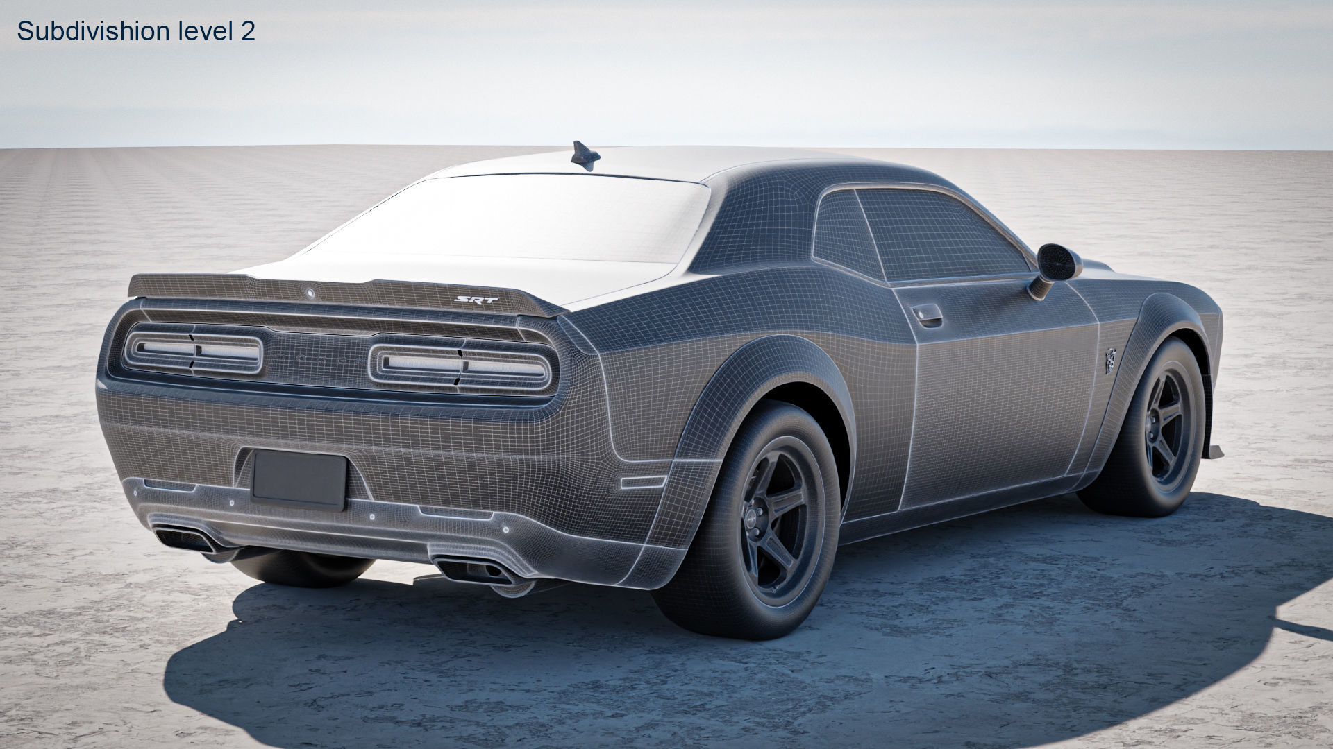 Dodge Demon 2022 3D model_30