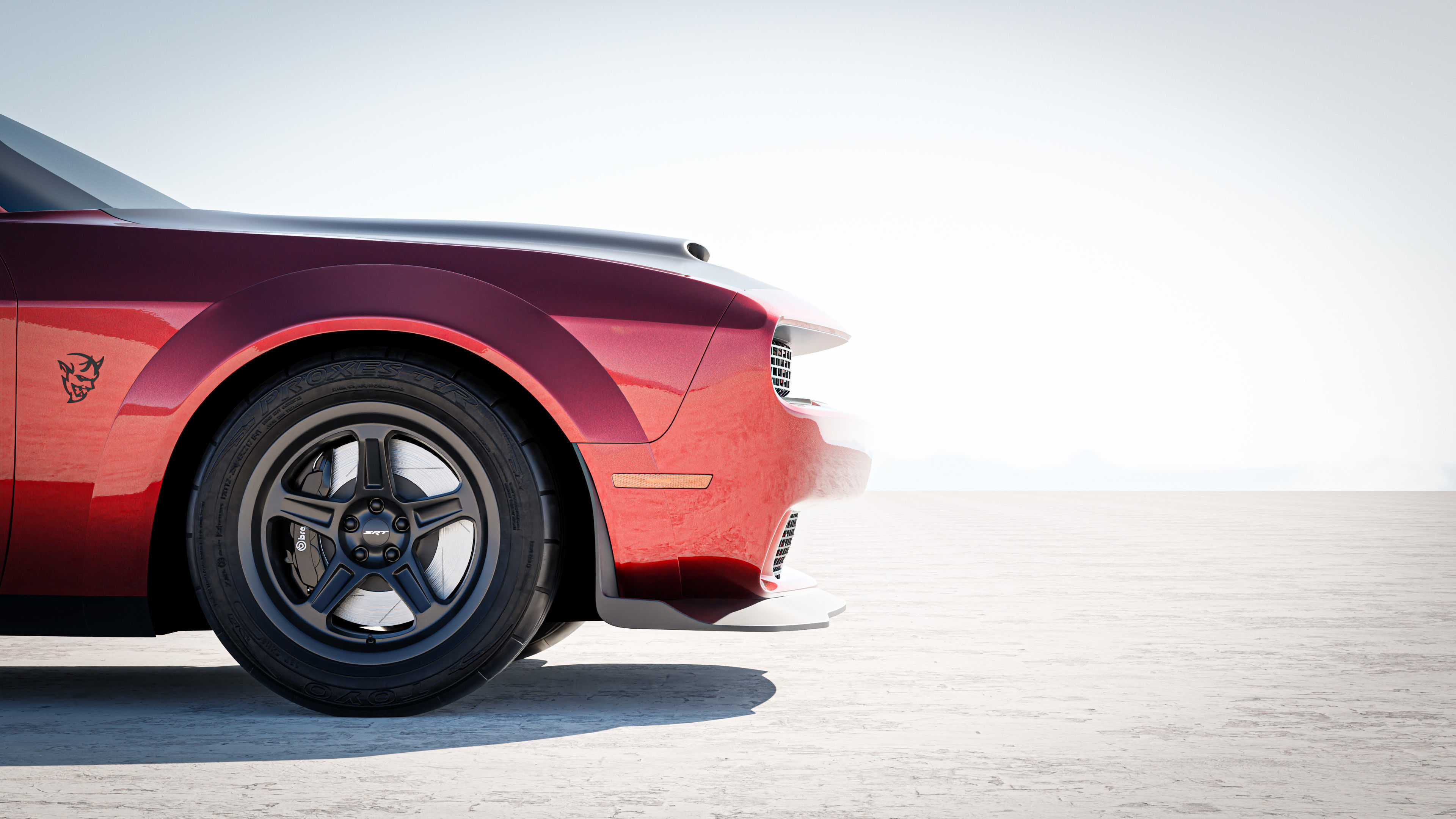 Dodge Demon 2022 3D model_9