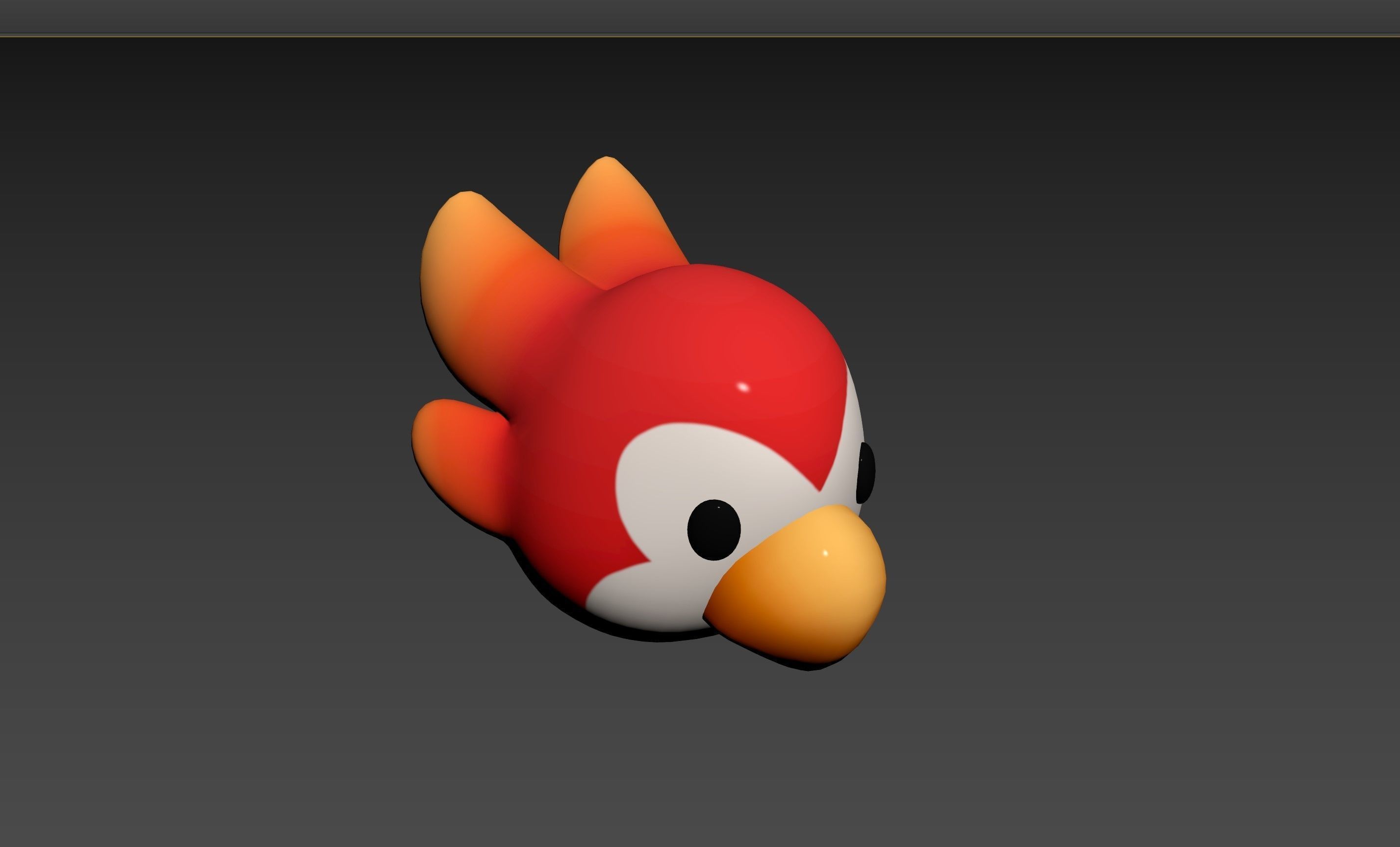 Prop168 Parrot Head 3D model_15