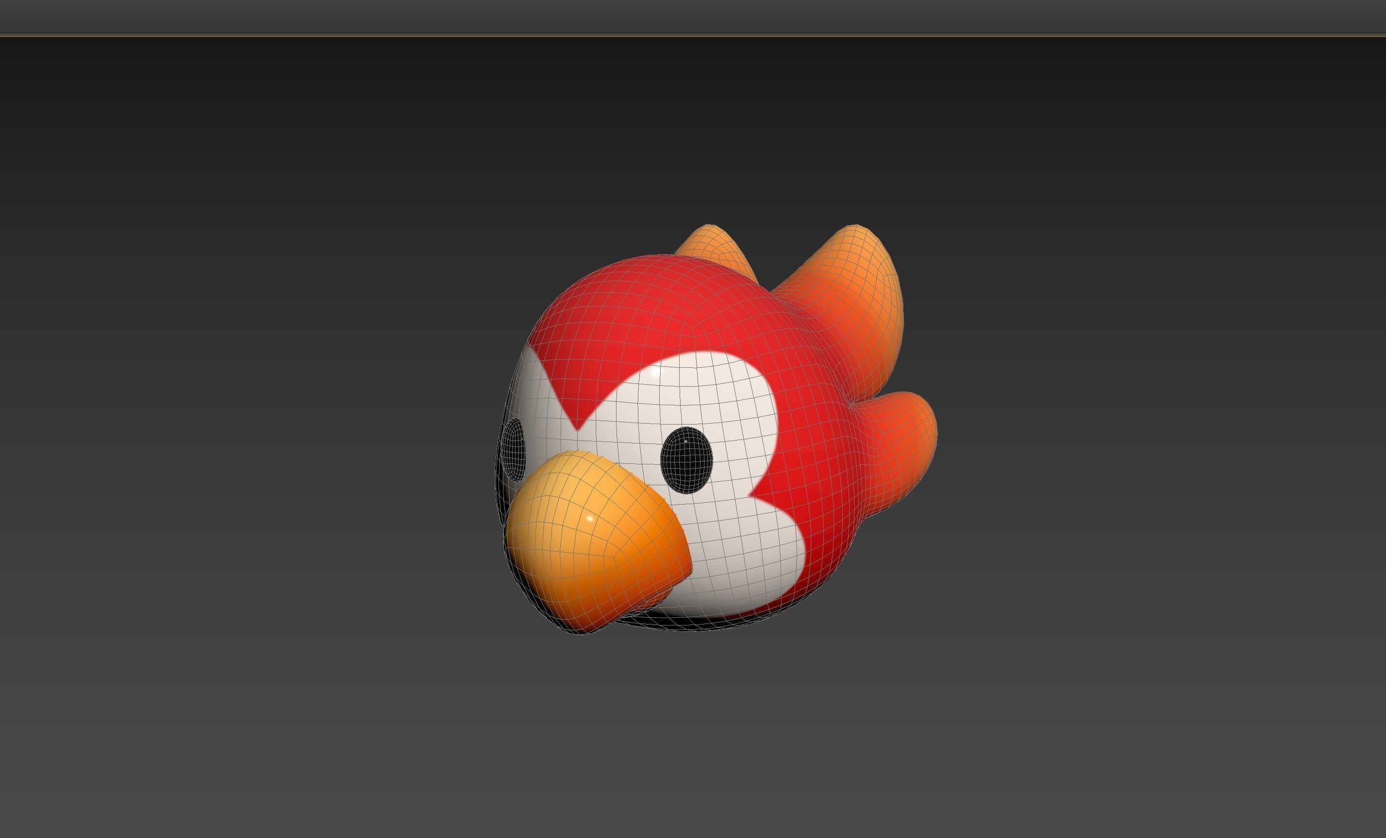 Prop168 Parrot Head 3D model_12