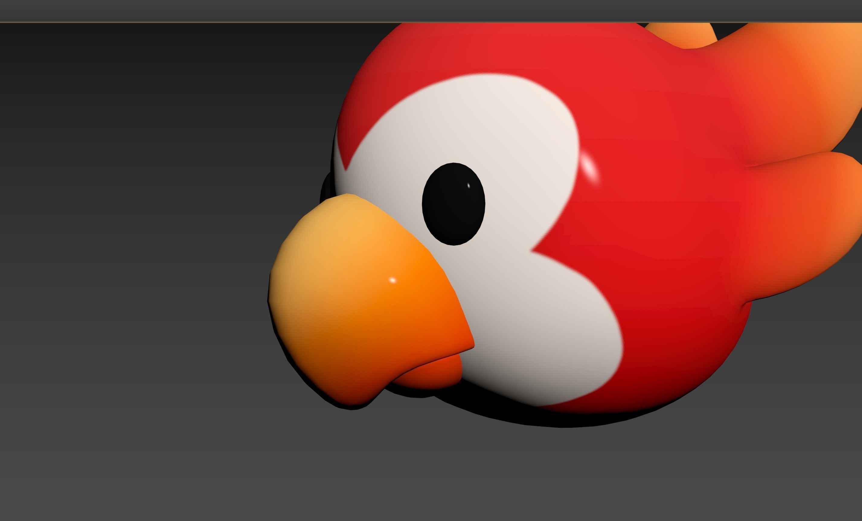 Prop168 Parrot Head 3D model_22