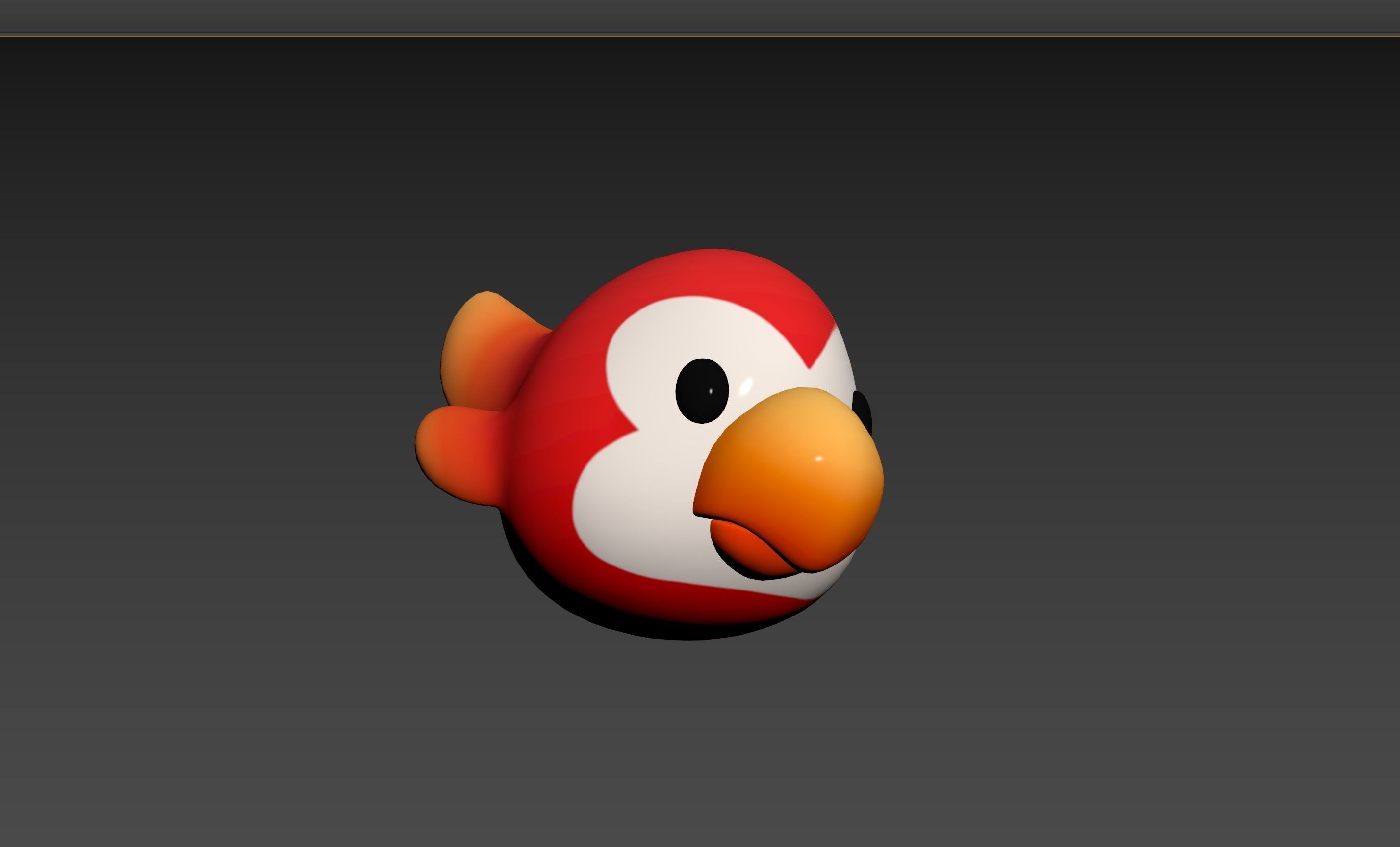 Prop168 Parrot Head 3D model_14