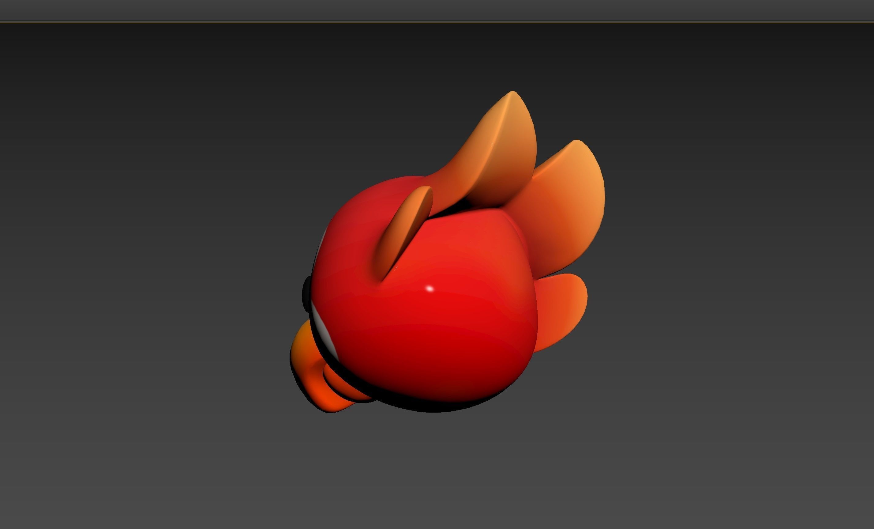 Prop168 Parrot Head 3D model_20