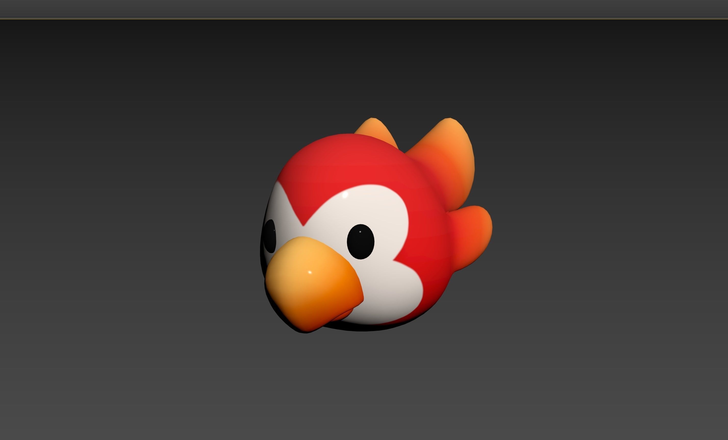 Prop168 Parrot Head 3D model_10