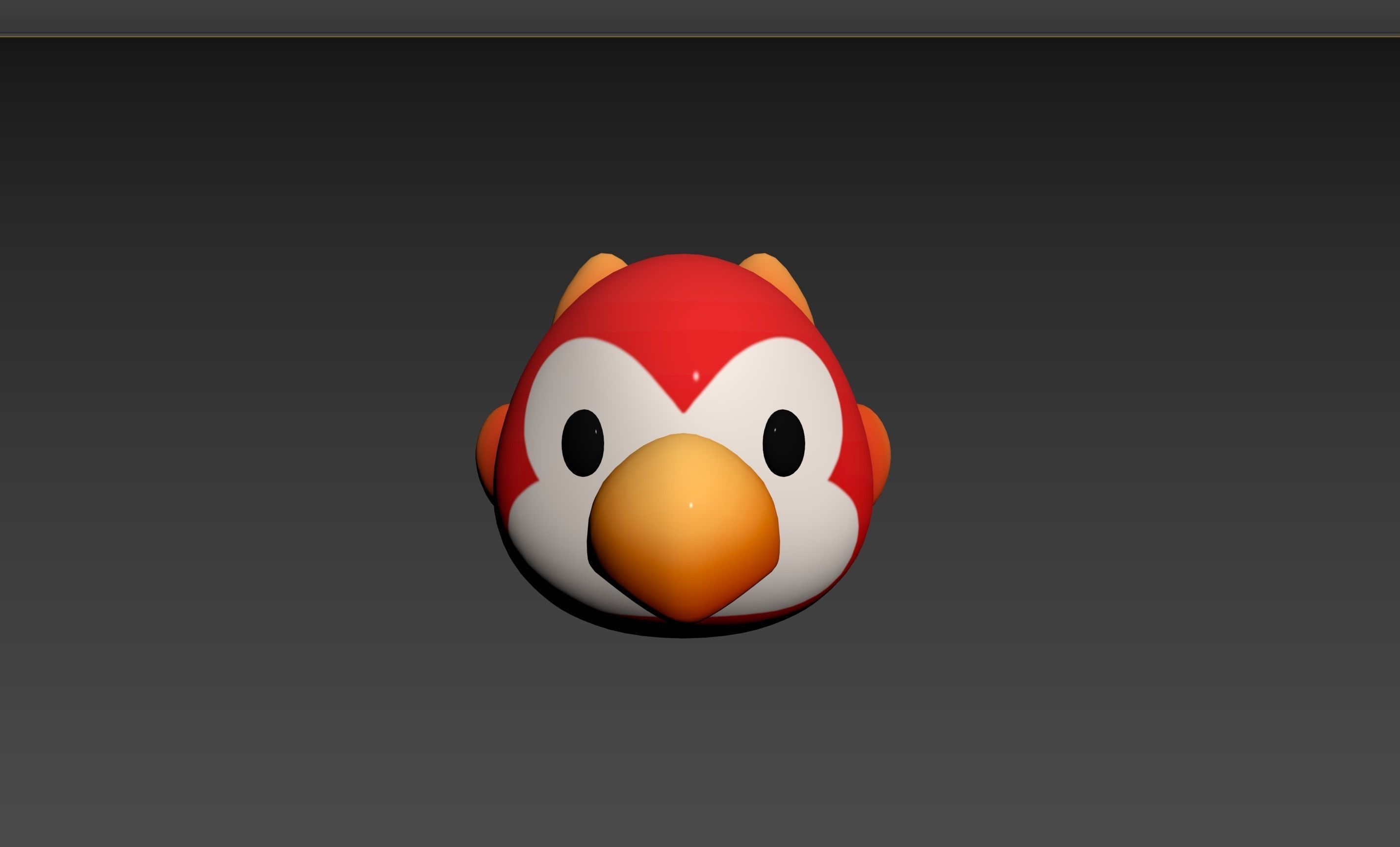 Prop168 Parrot Head 3D model_13