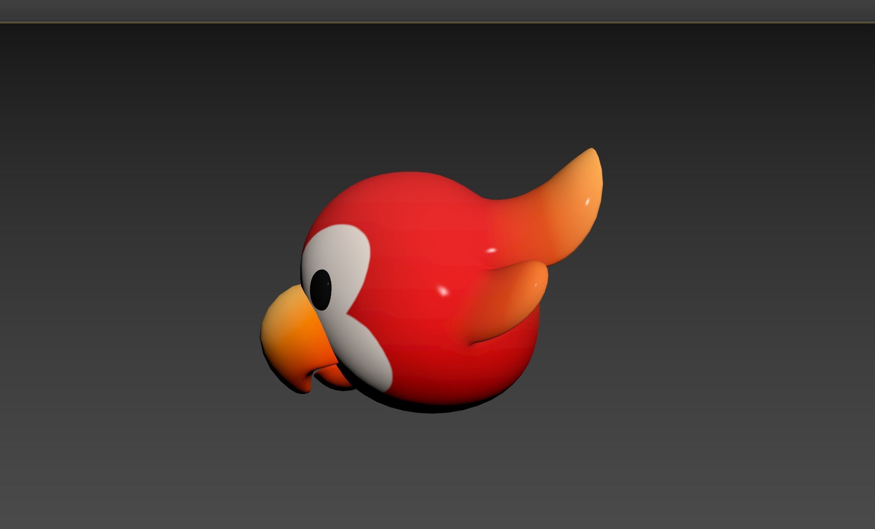 Prop168 Parrot Head 3D model_21