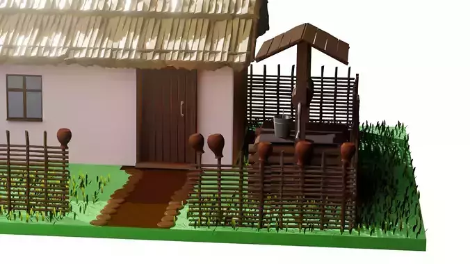 Ukrainian hut modular