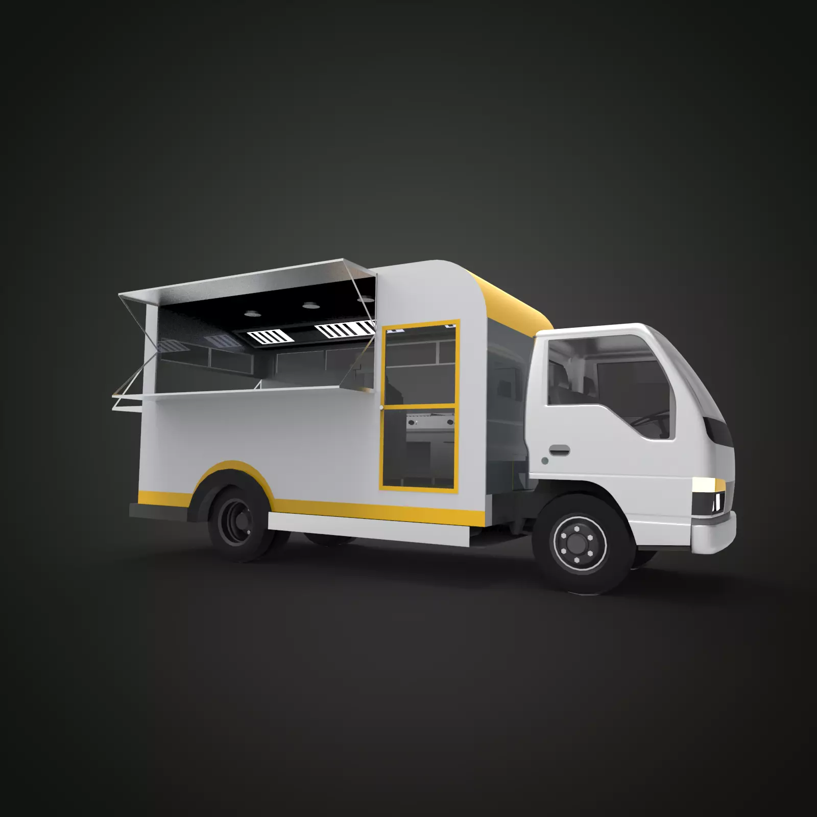 FOOD TRUCK 3D model_0
