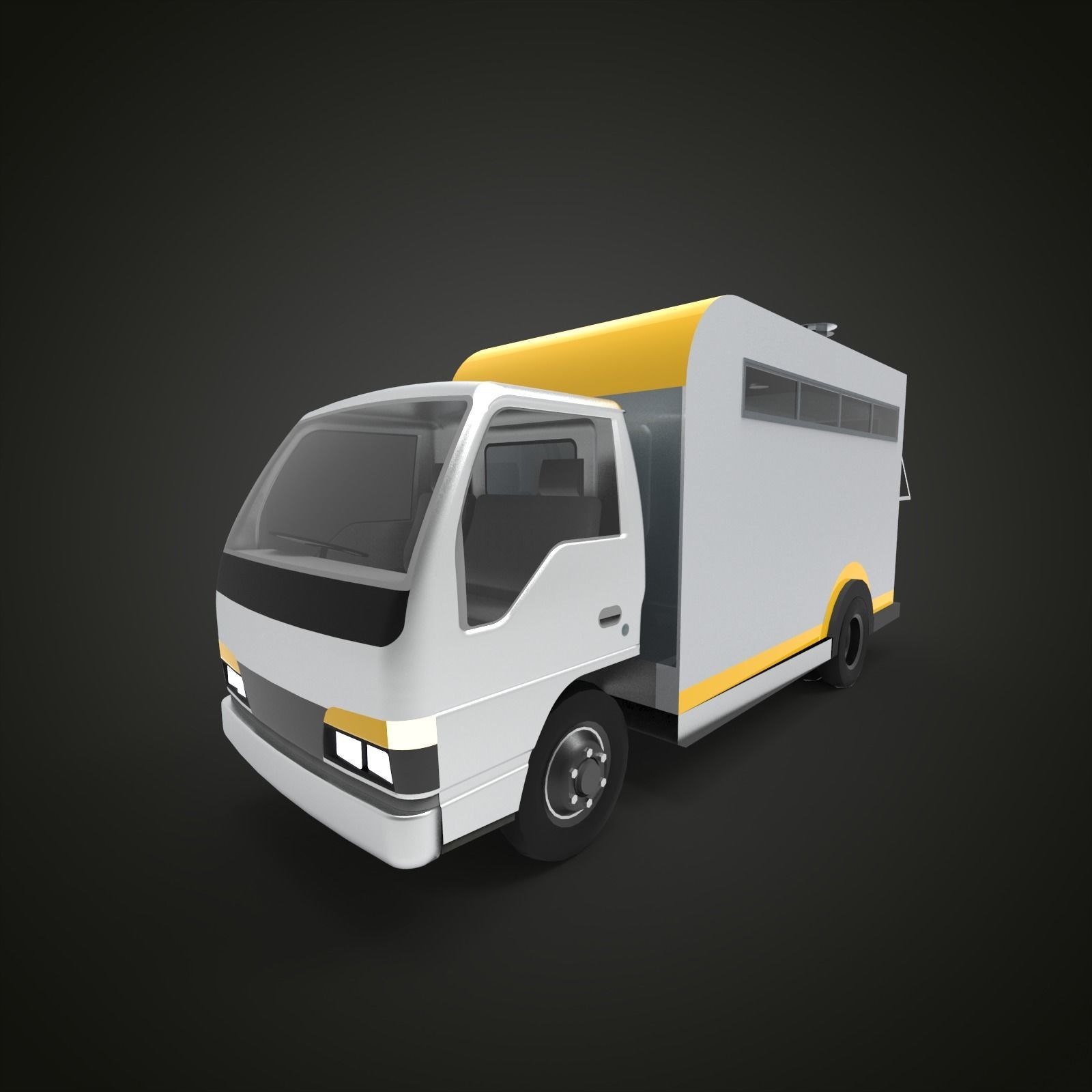 FOOD TRUCK 3D model_9
