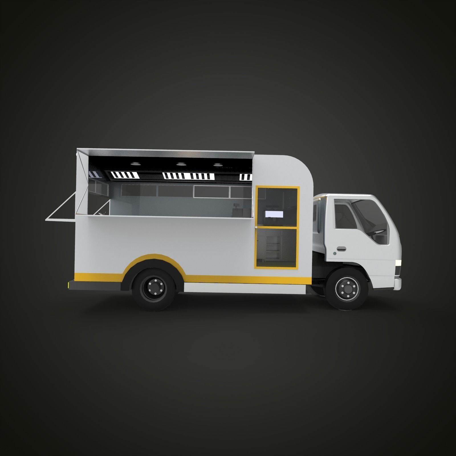 FOOD TRUCK 3D model_1