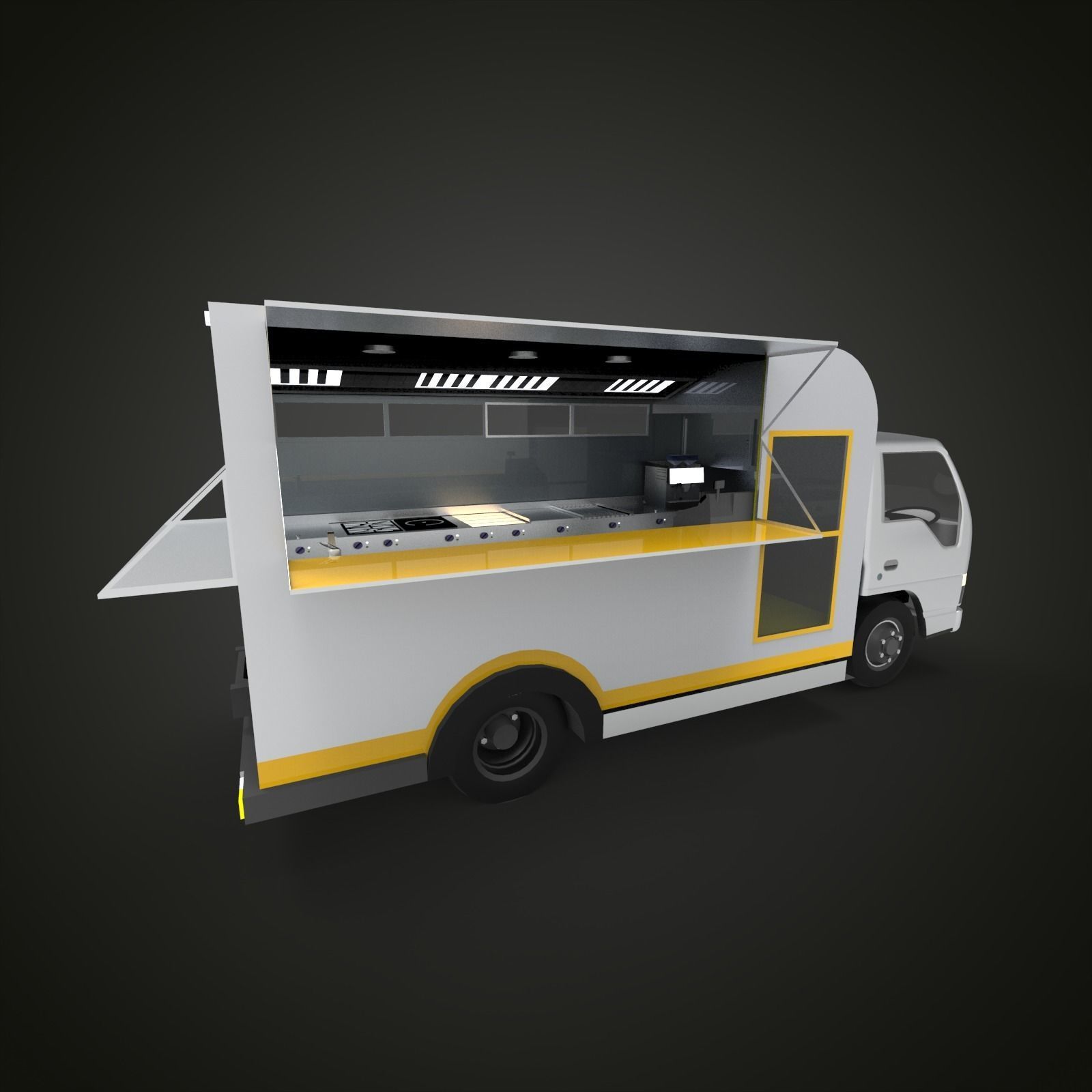 FOOD TRUCK 3D model_2